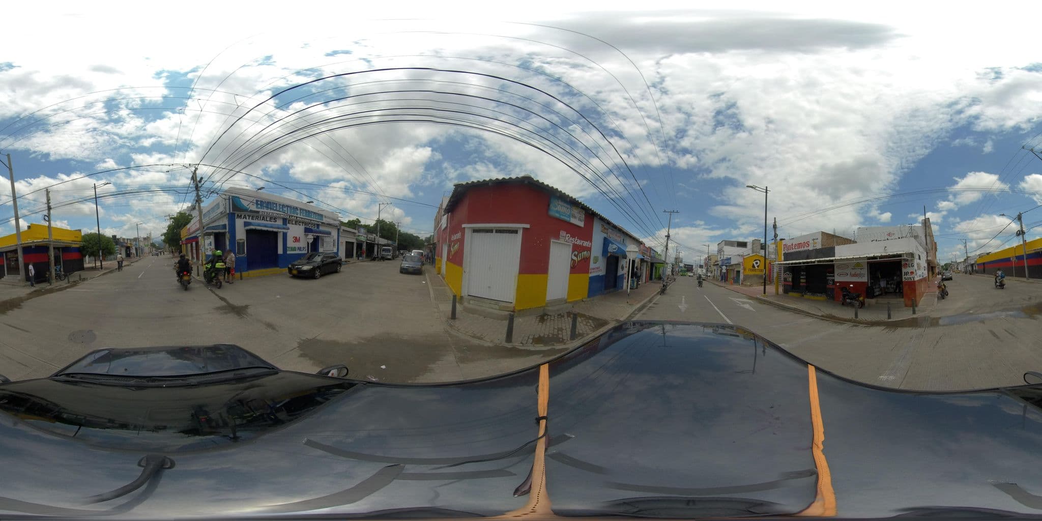 Street view near Hotel El Triunfo, Valledupar — © ramosgluis (CC BY-SA · Mapillary)