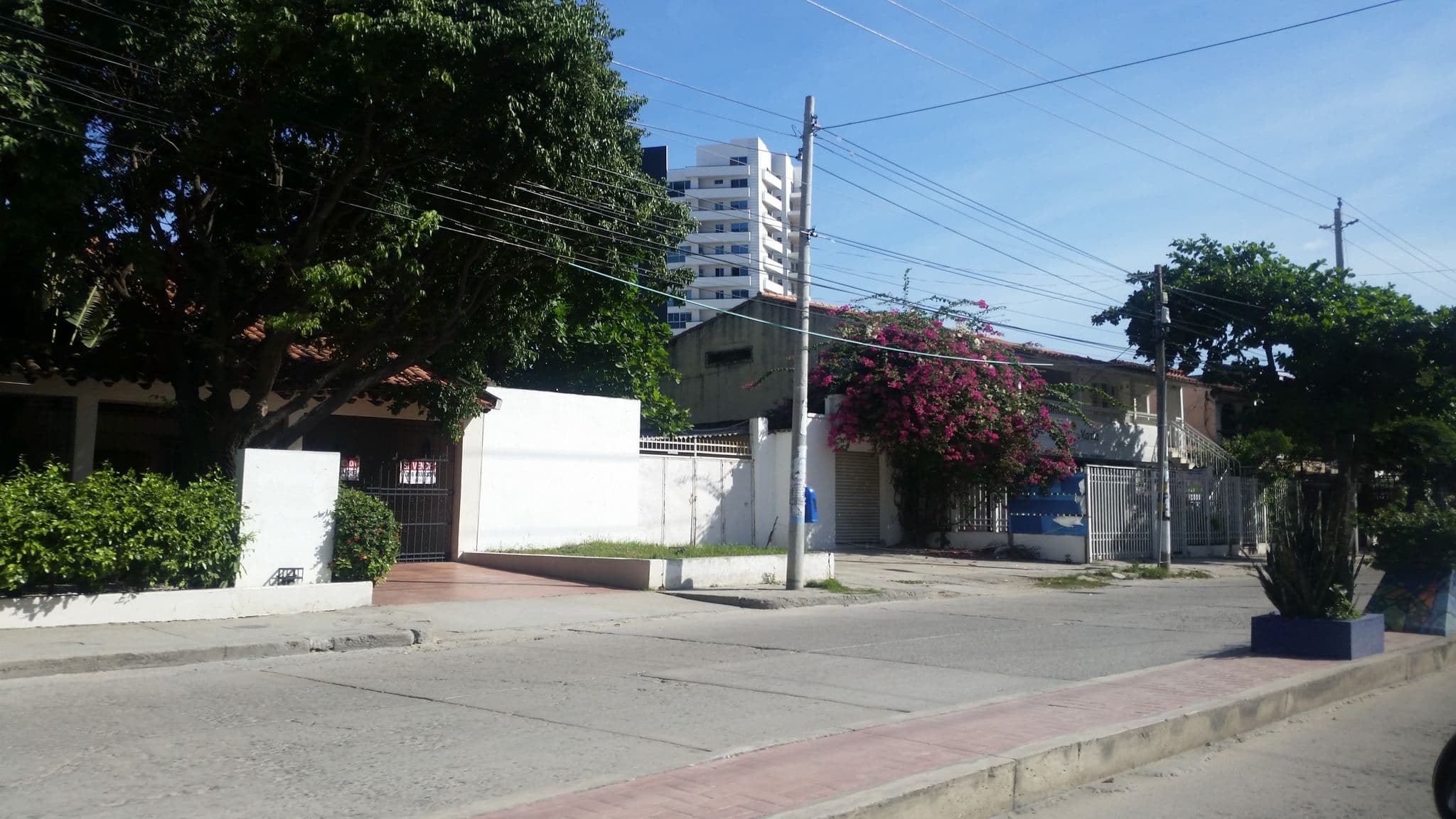 Street view near Tikihut Hostel, Santa Marta — © ejegg (CC BY-SA · Mapillary)