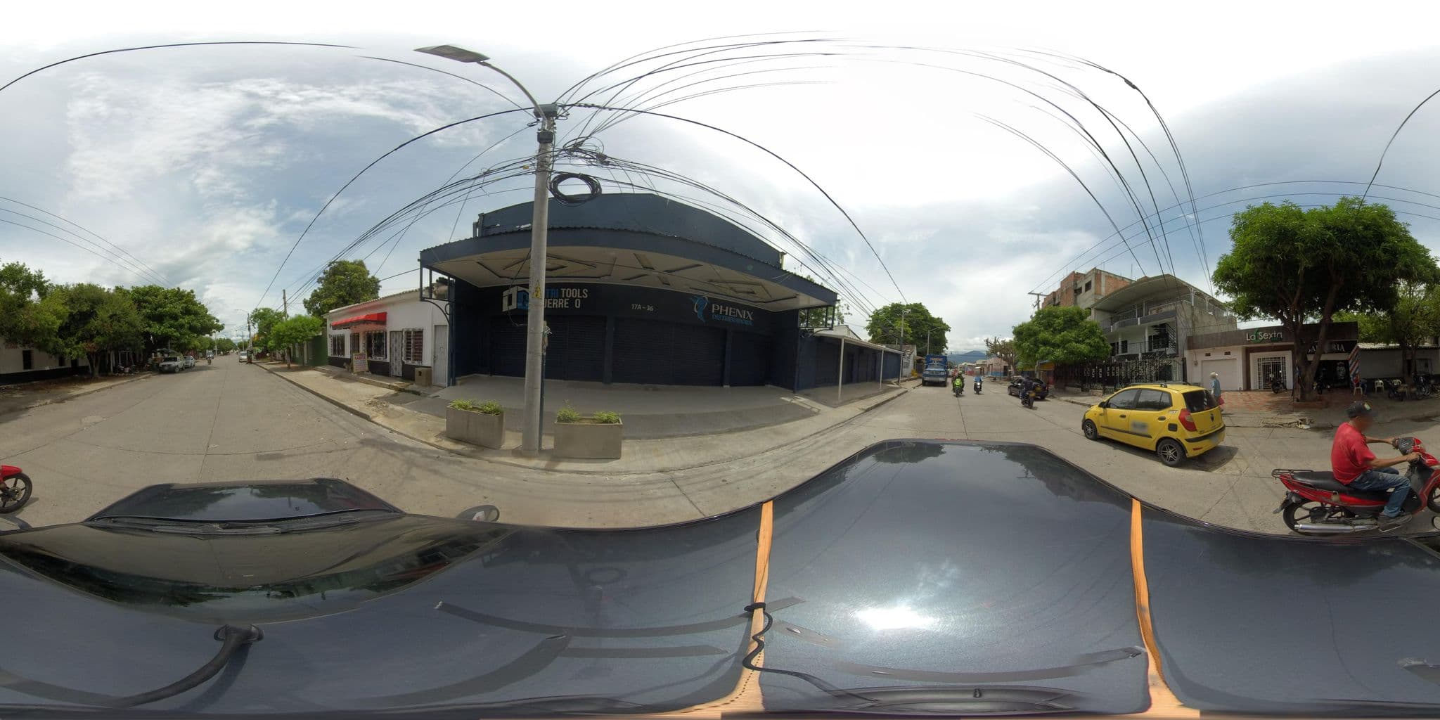 Street view near Hotel La Sexta, Valledupar — © ramosgluis (CC BY-SA · Mapillary)