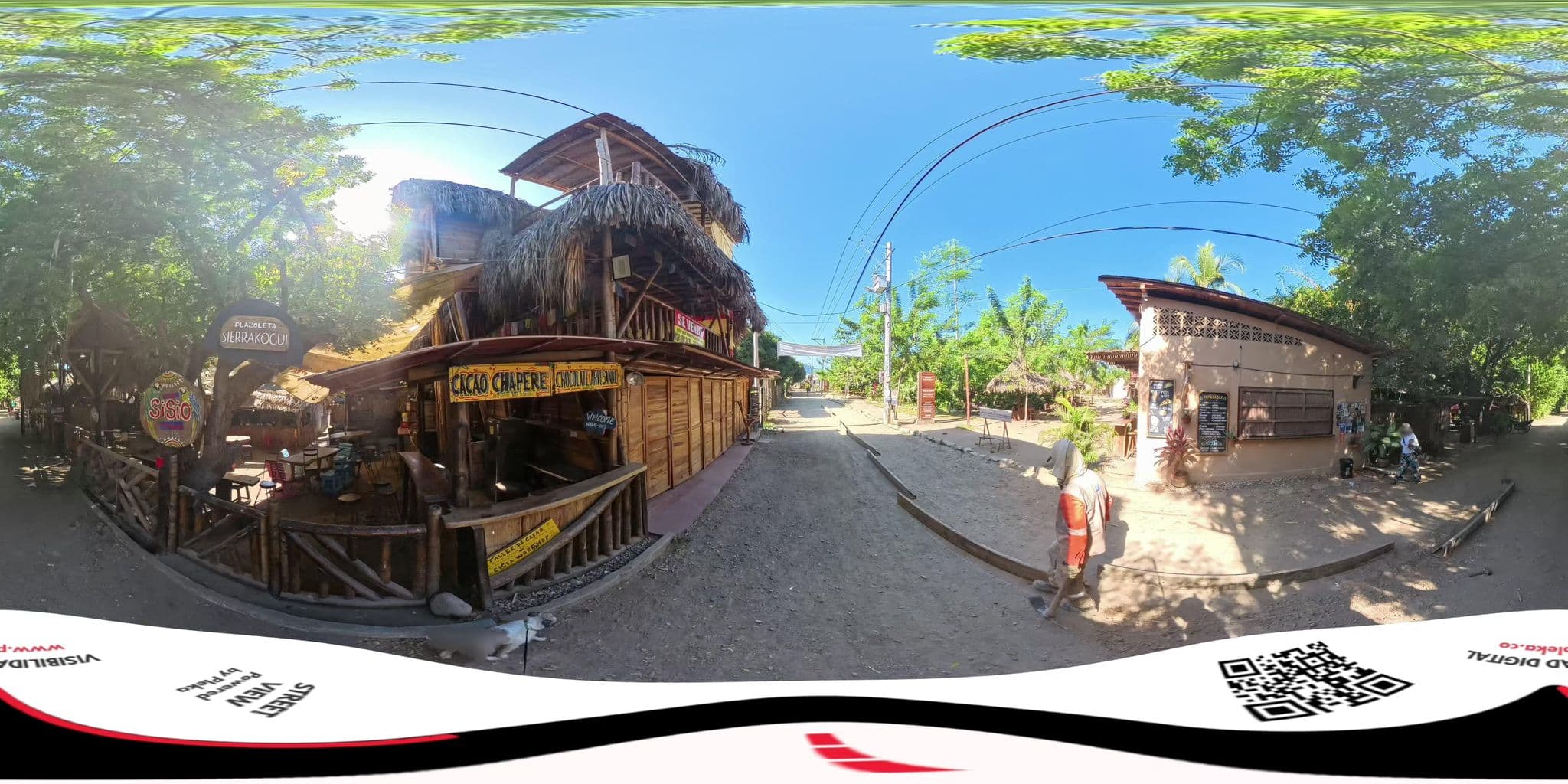 Street view near Bao Bao Hostel, Dibulla — © Pleka (CC BY-SA · Mapillary)
