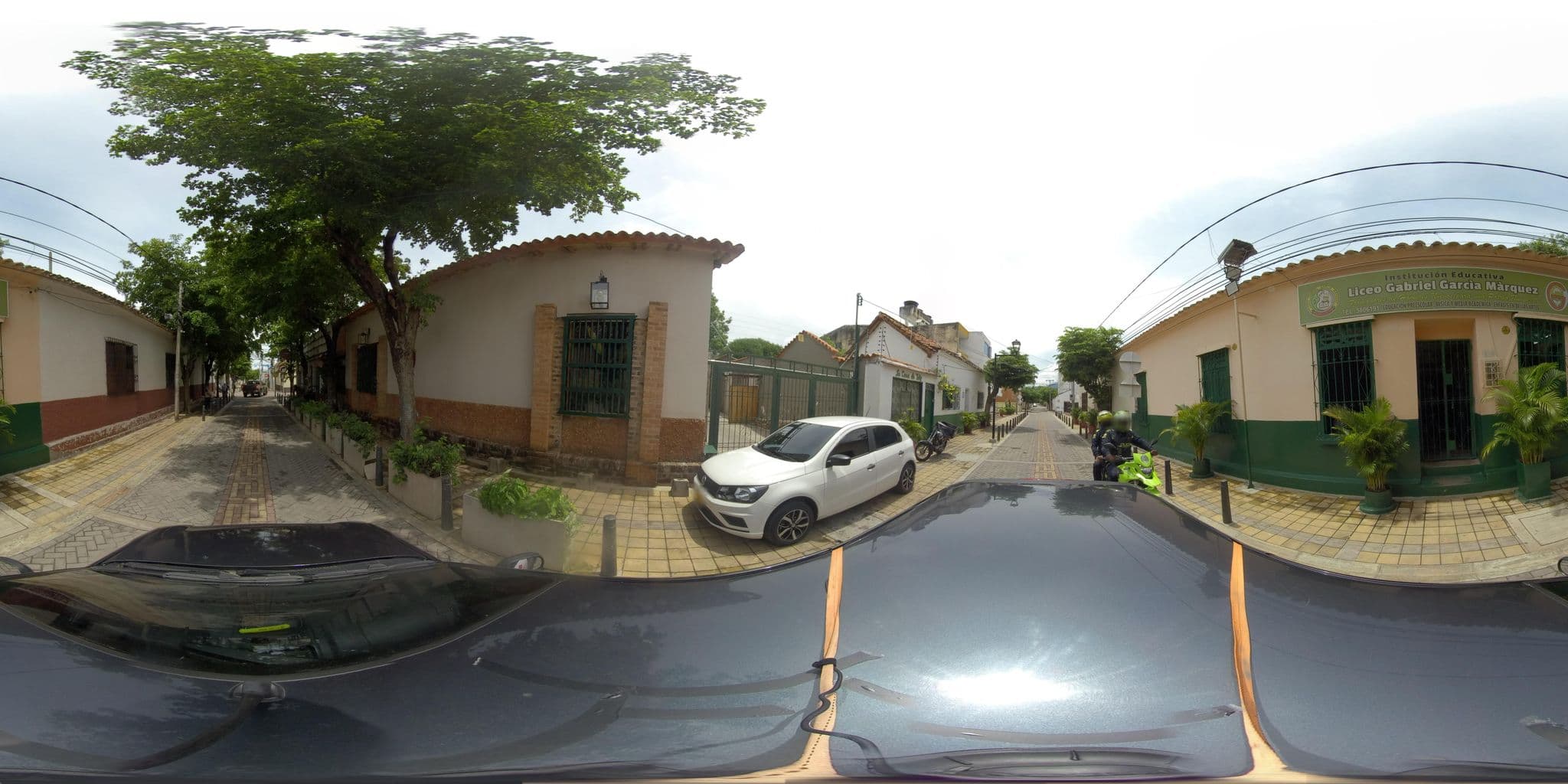 Street view near Hotel Boutique Valledupar Casa de Los Santos Reyes, Valledupar — © ramosgluis (CC BY-SA · Mapillary)