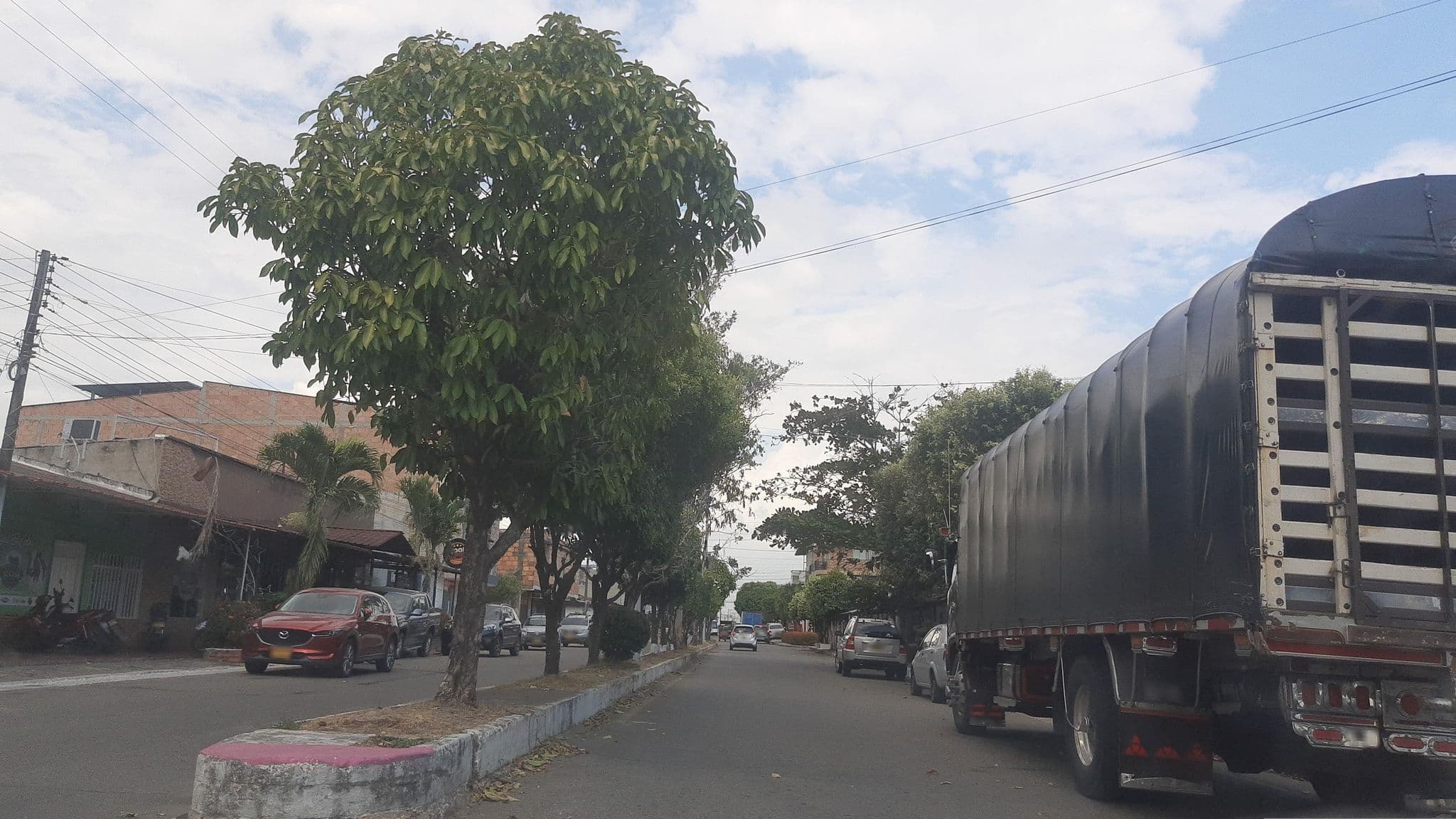 Street view near Samantha Hotel, Paz de Ariporo — © luiscame (CC BY-SA · Mapillary)