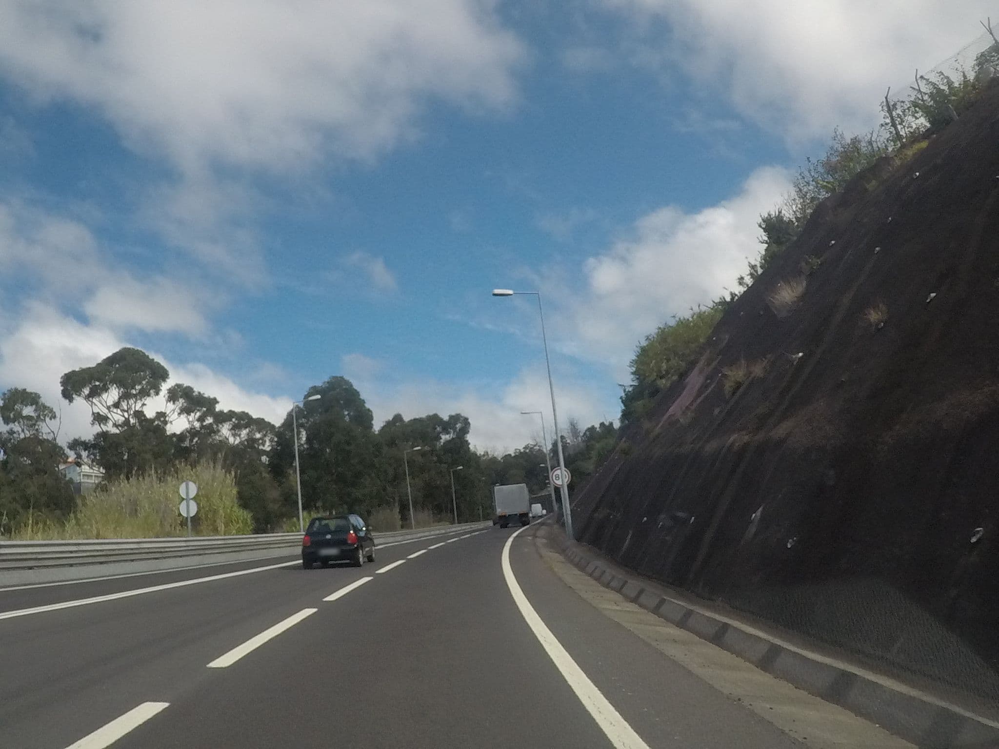 Street view near Madeira Holiday House - Casa da Rainha, Estreito da Calheta — © nunocaldeira (CC BY-SA · Mapillary)