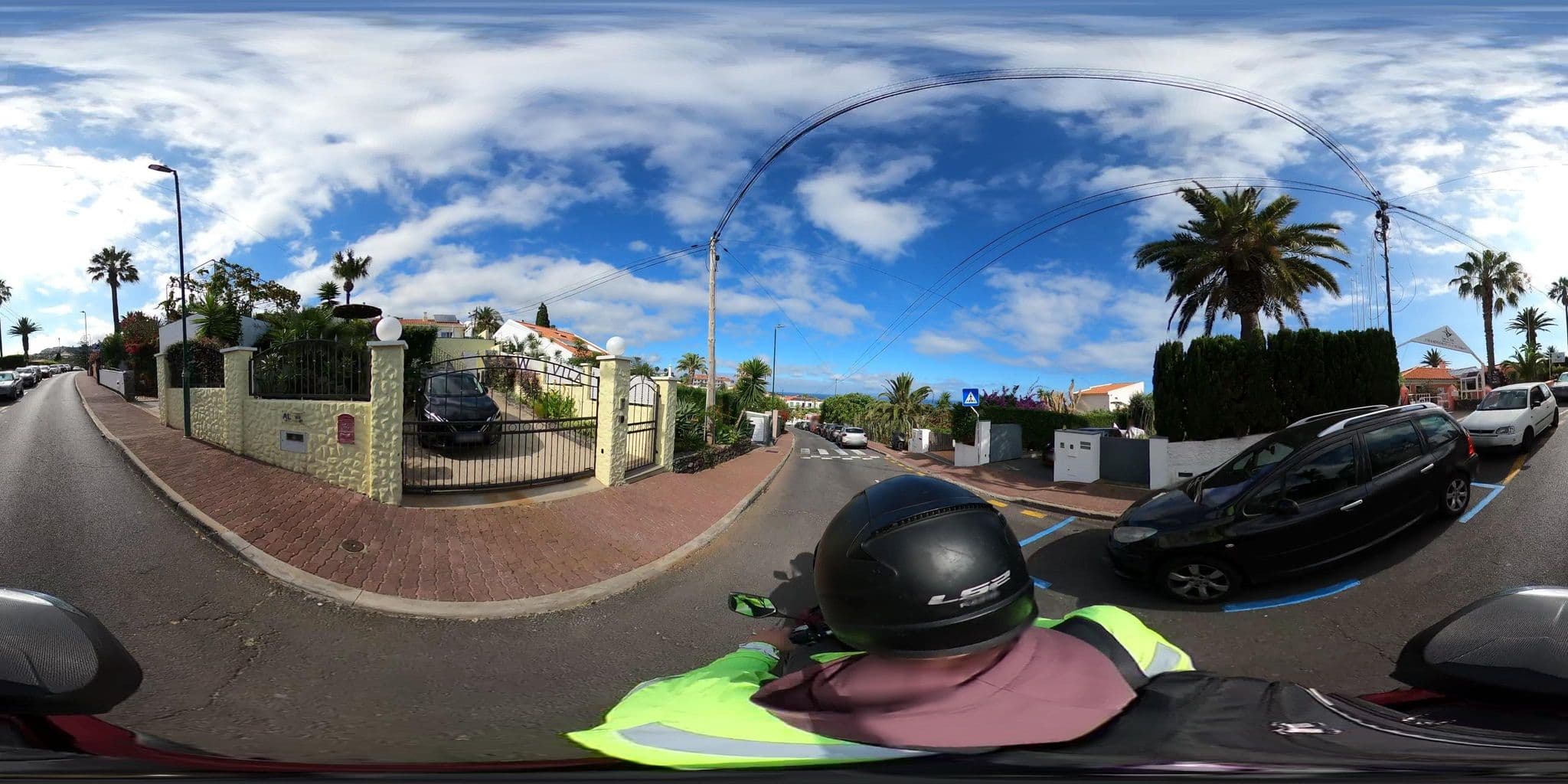 Street view near Inn & Art Madeira Hotel & Villas, Caniço — © PedroSantos (CC BY-SA · Mapillary)