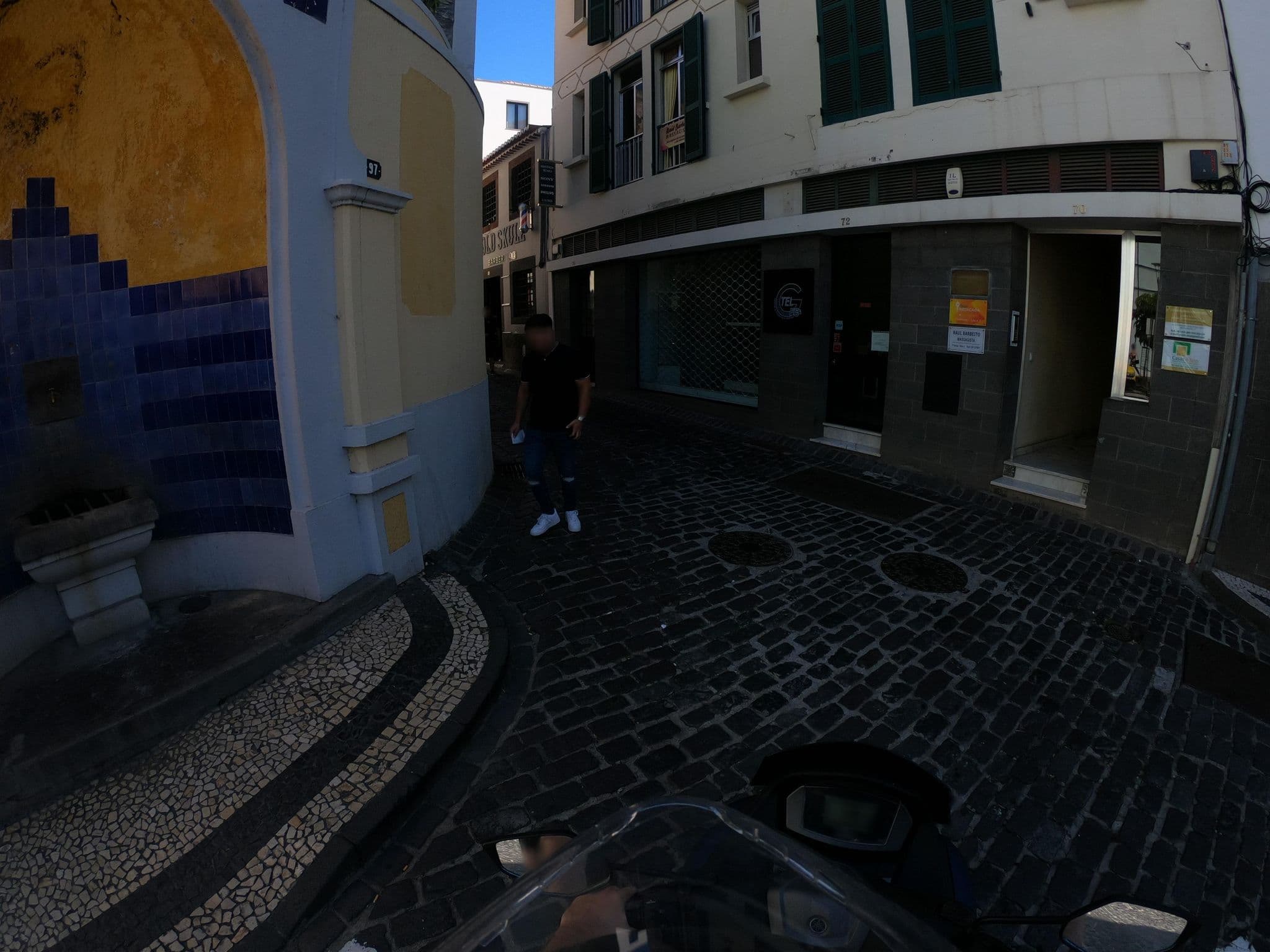 Street view near Atlântida Apartamentos Turísticos, Santa Luzia — © filipesilva (CC BY-SA · Mapillary)