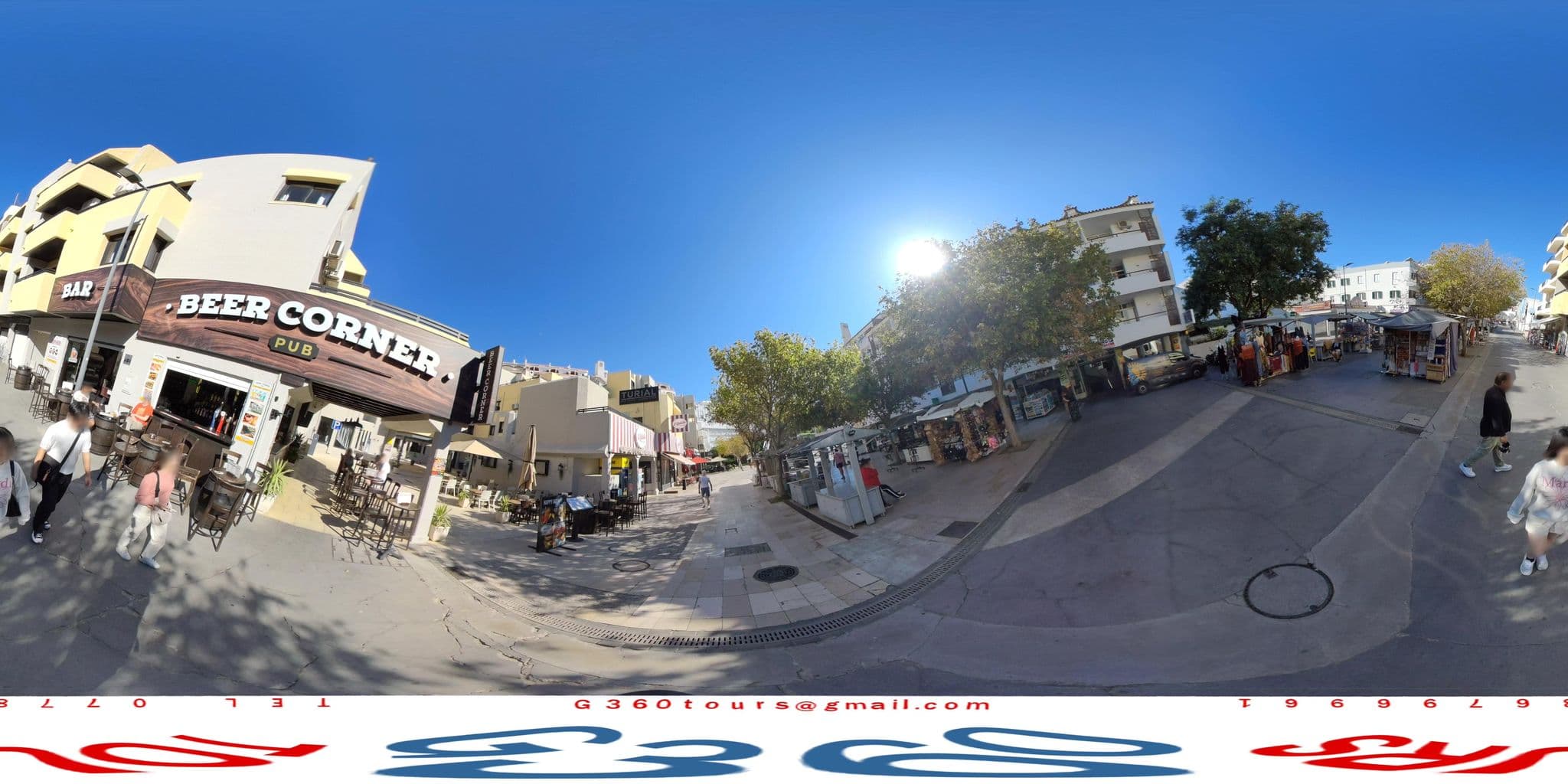 Street view near Apartamentos Edificio Albufeira - Alojamento Local, Albufeira — © g360tours (CC BY-SA · Mapillary)