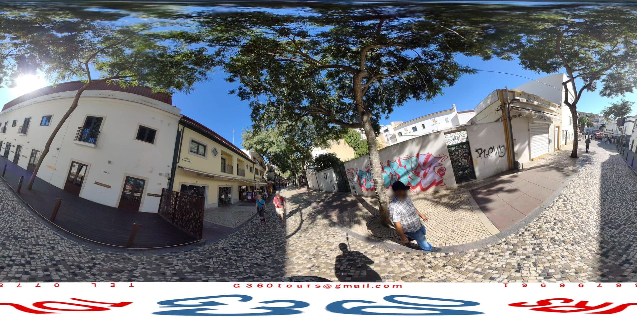 Street view near Musical Hostel, Albufeira — © g360tours (CC BY-SA · Mapillary)