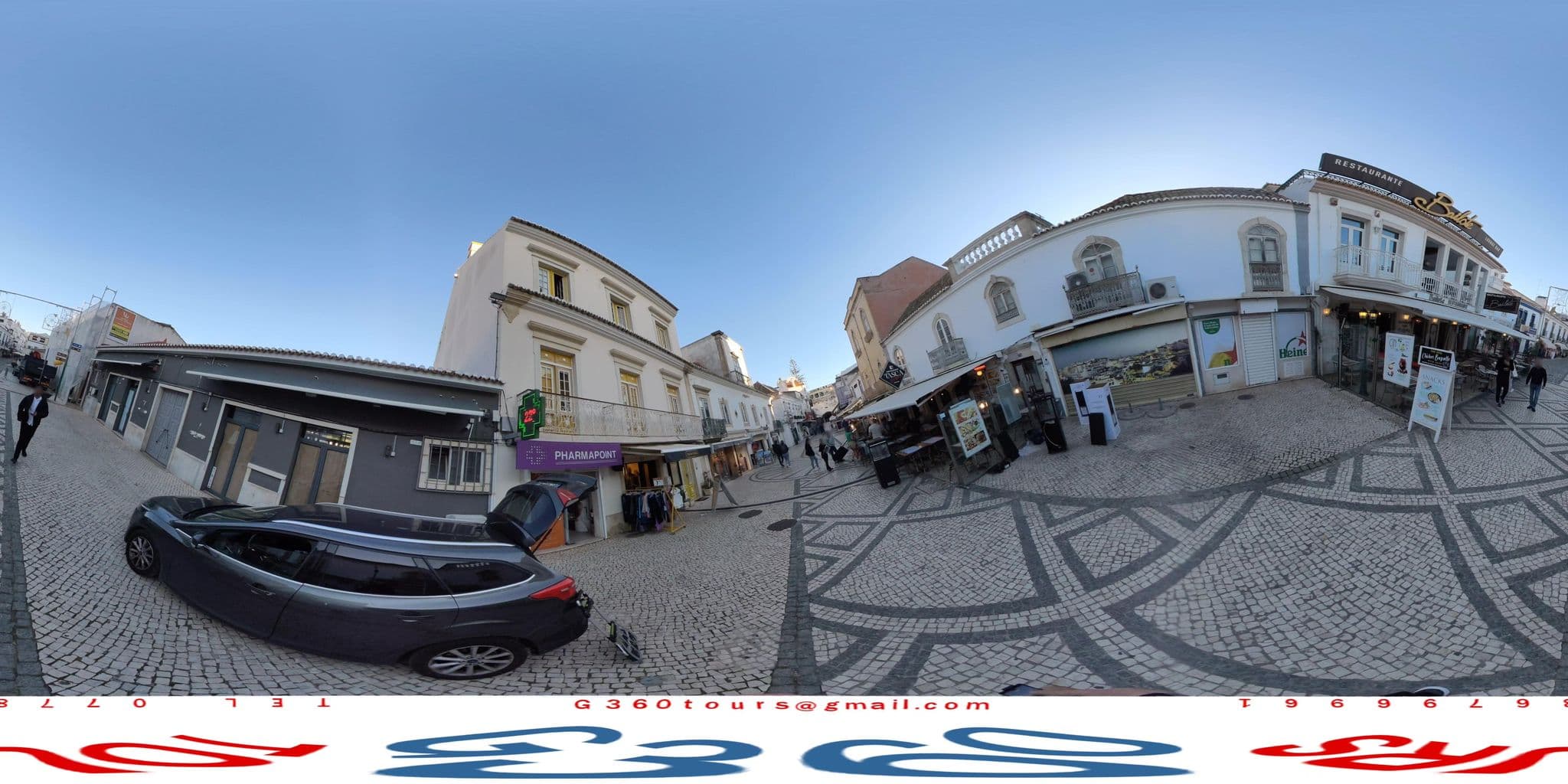 Street view near Hostel Ale-Hop, Albufeira — © g360tours (CC BY-SA · Mapillary)