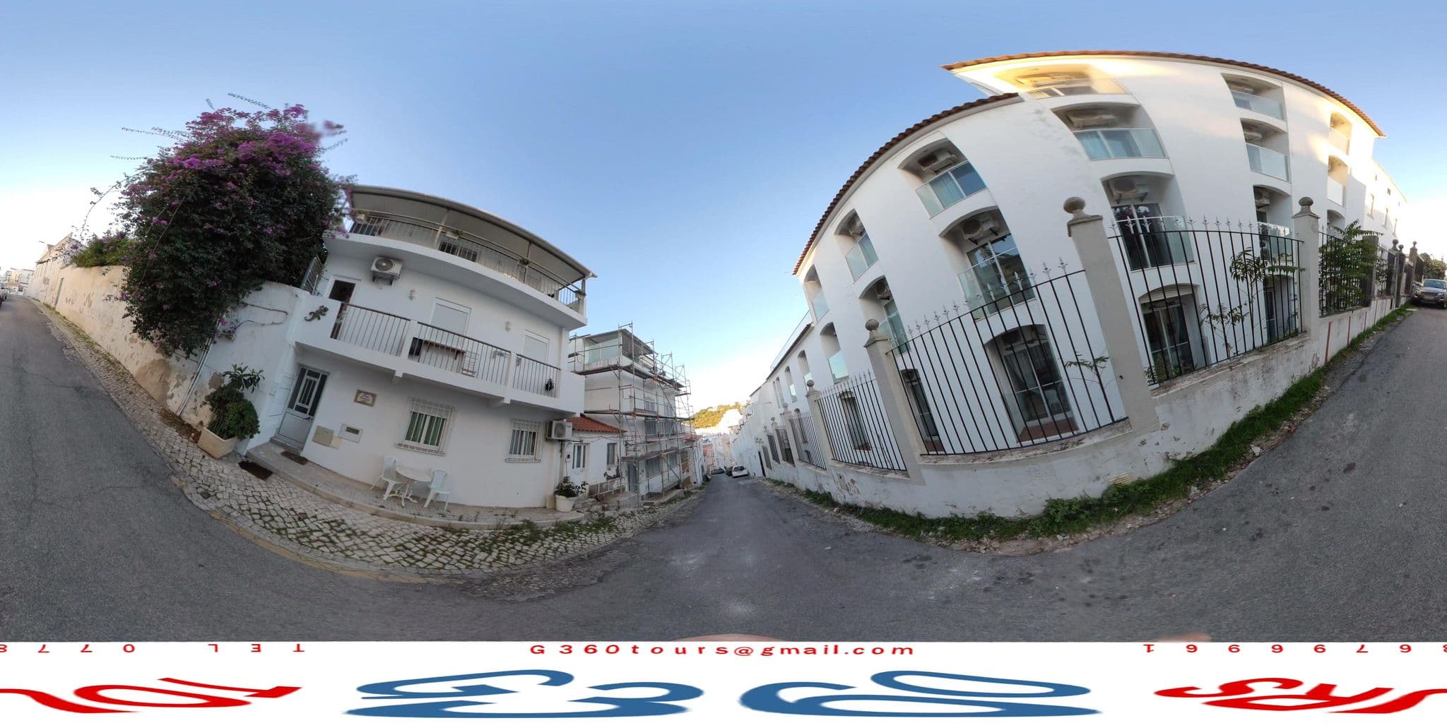 Street view near De Hofnar Apartments Albufeira, Albufeira — © g360tours (CC BY-SA · Mapillary)