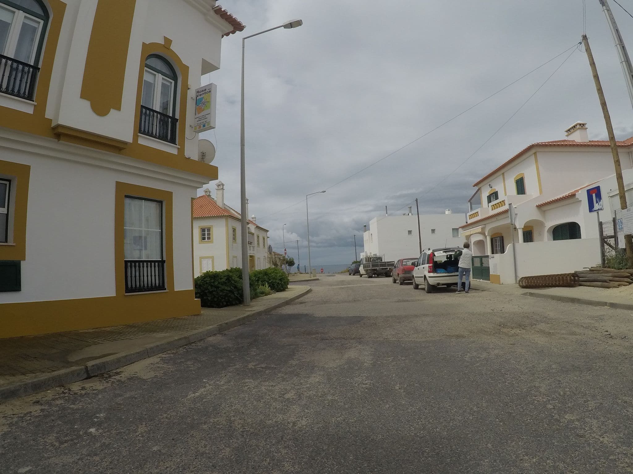 Street view near Alojamento Azul, Zambujeira do Mar — © chrisbeddow (CC BY-SA · Mapillary)