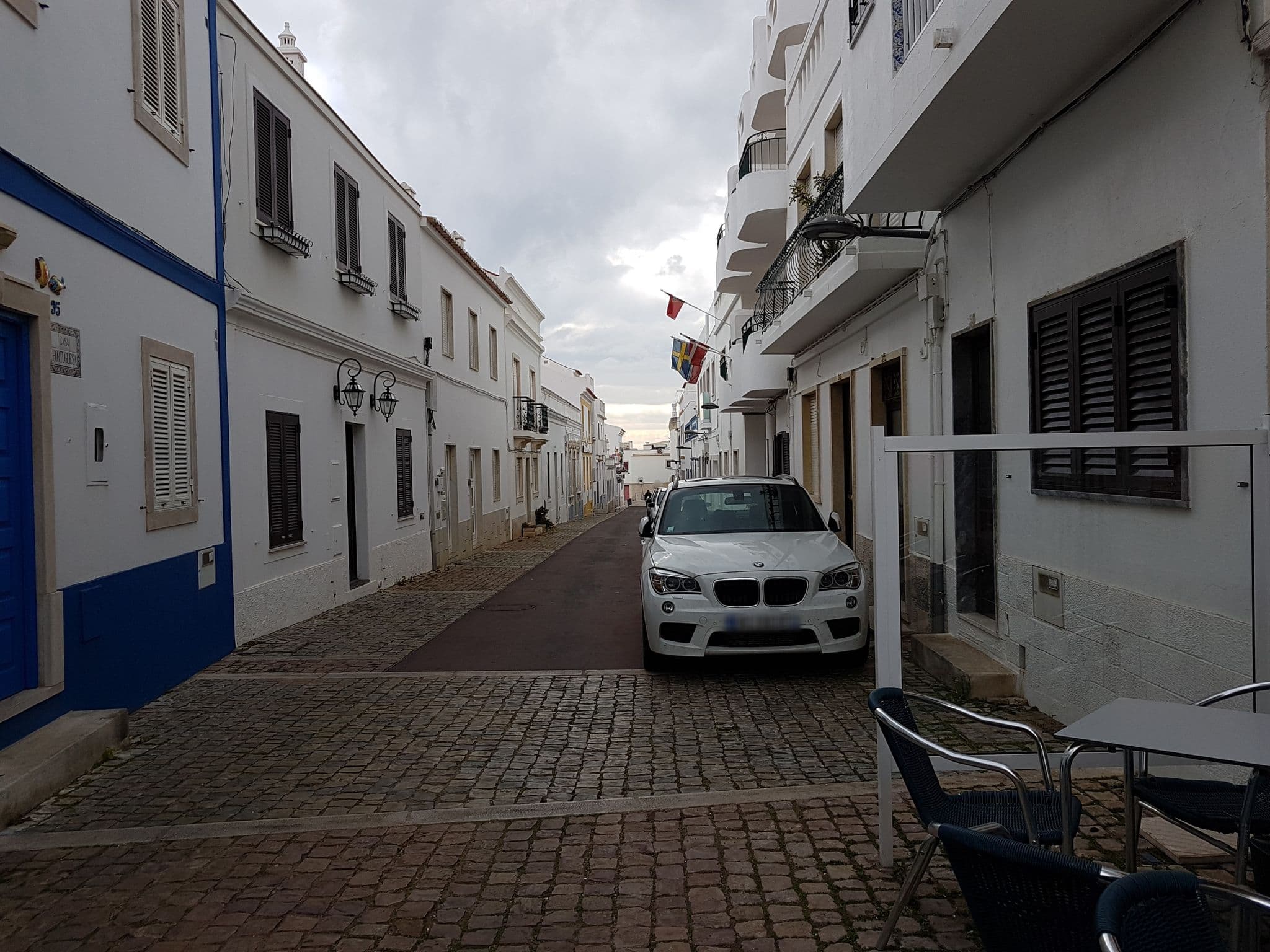 Street view near Dianamar Pensão Residencial, Albufeira — © jopparn (CC BY-SA · Mapillary)
