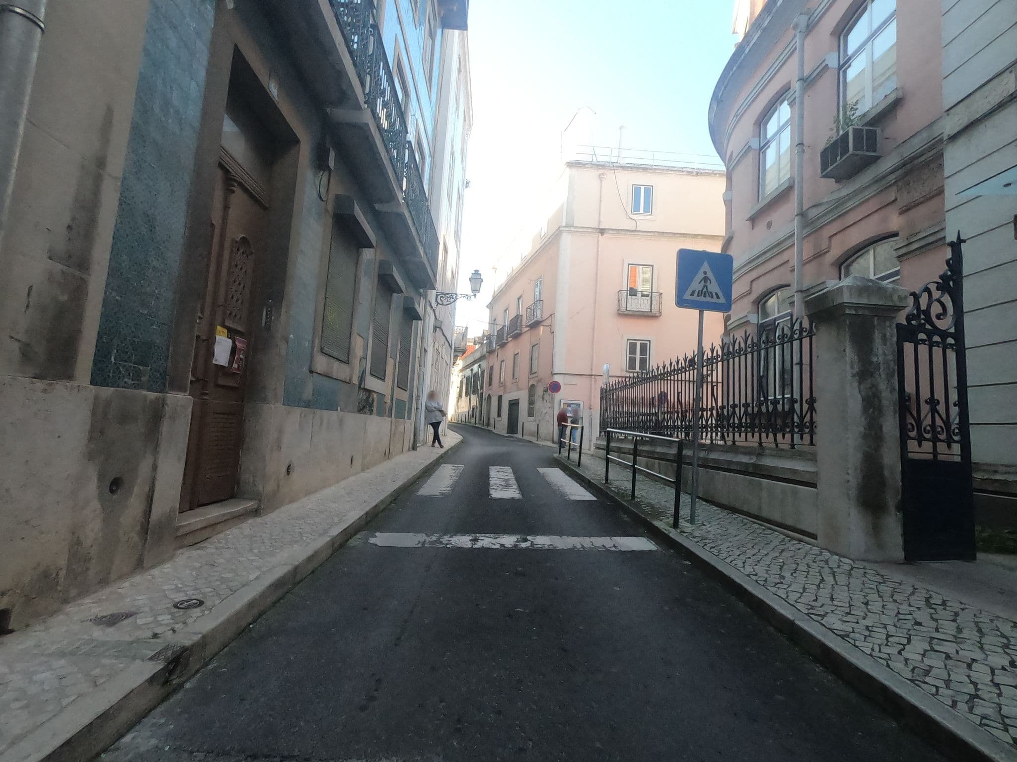 Street view near Albergo Odisseo, Lisbon — © filohipo (CC BY-SA · Mapillary)