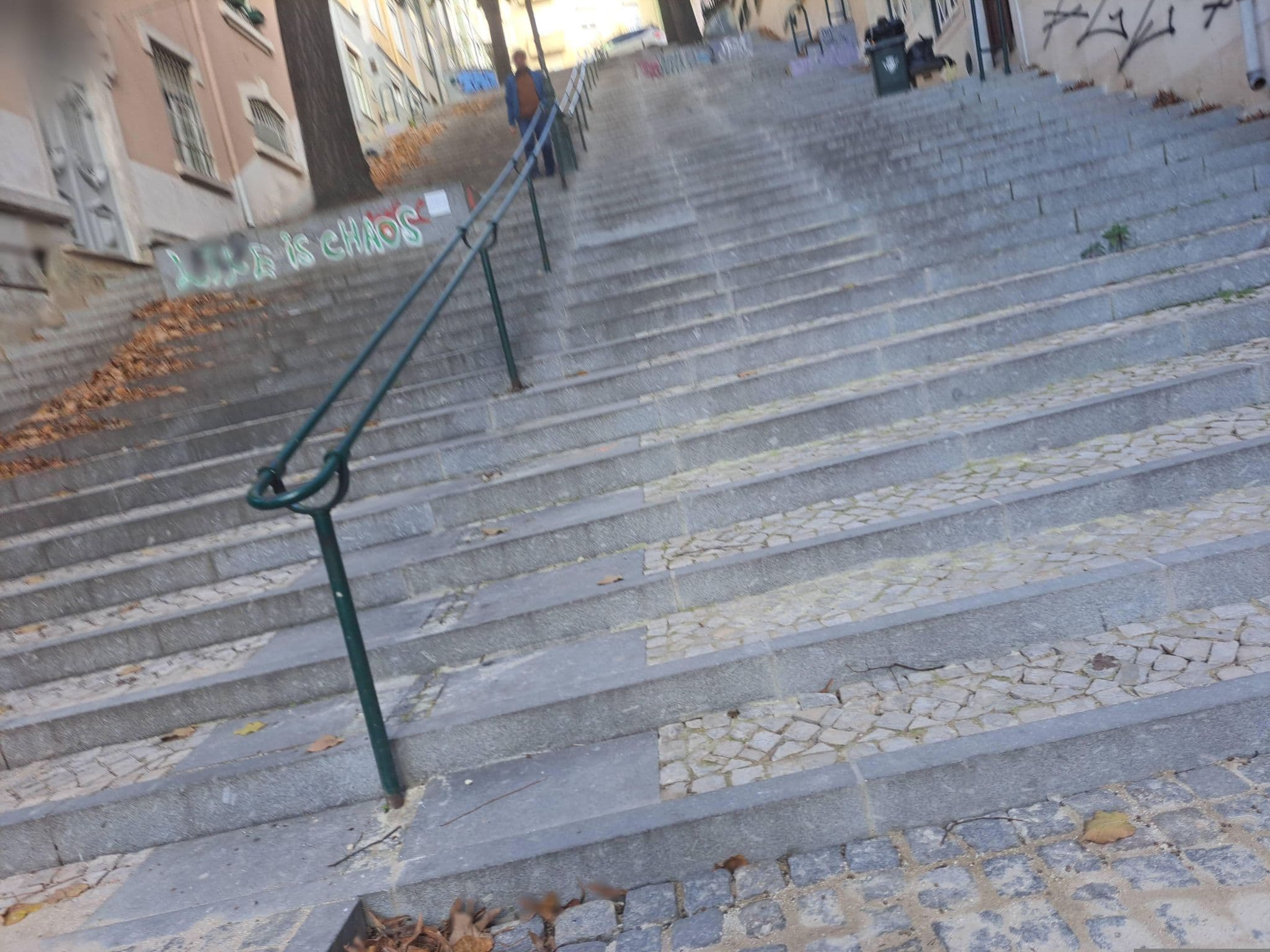 Street view near Hostal Souvier Rooms, Anjos — © beer119 (CC BY-SA · Mapillary)