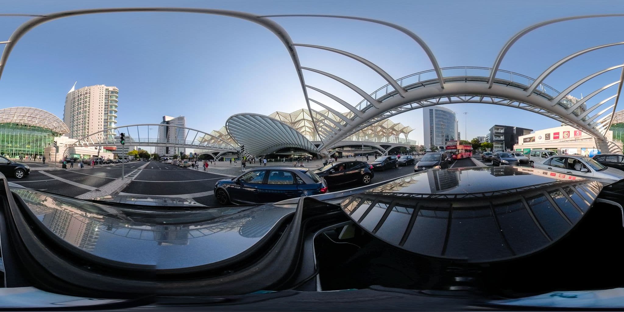 Street view near Waytostay, Parque das Nações — © davipt (CC BY-SA · Mapillary)