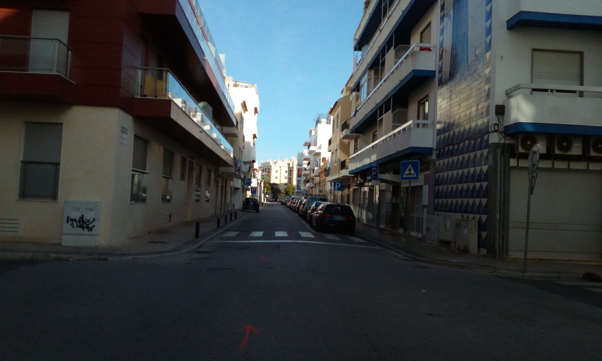 Street view near Urban Downtown Guest House, Faro — © micmin1972 (CC BY-SA · Mapillary)
