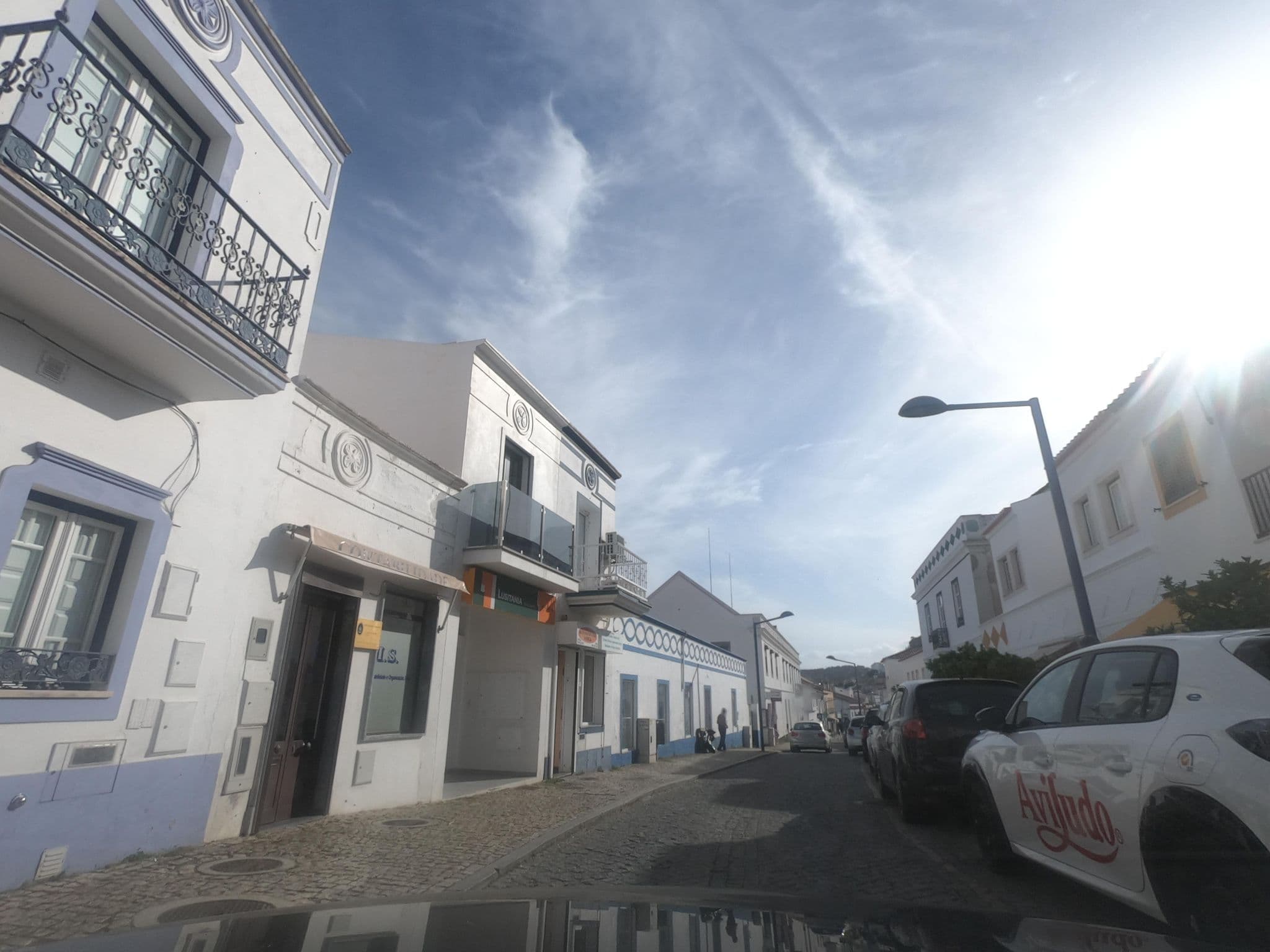 Street view near Hospedaria Rita, Mértola — © filohipo (CC BY-SA · Mapillary)