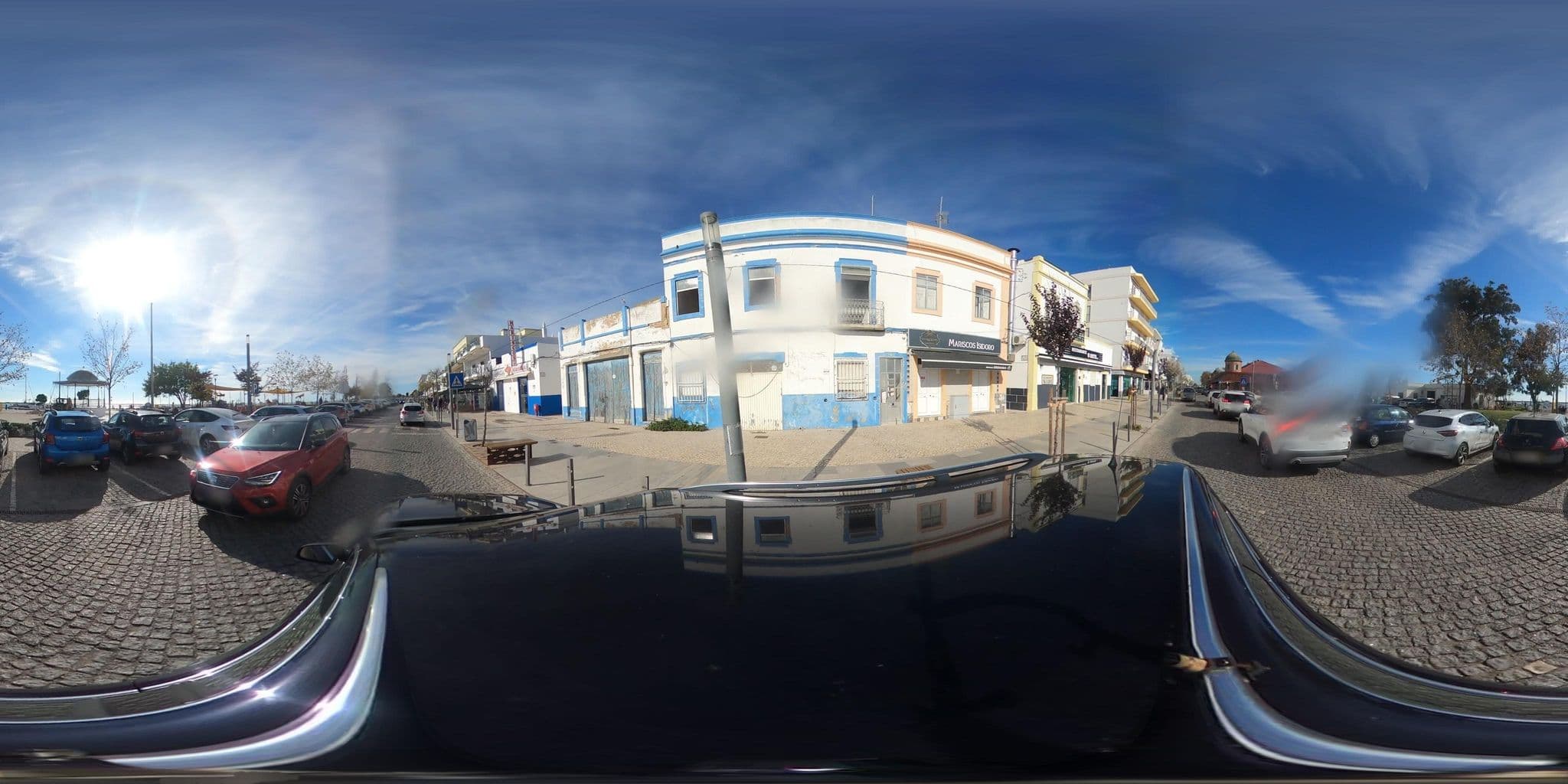 Street view near Convento, Olhão — © filohipo (CC BY-SA · Mapillary)