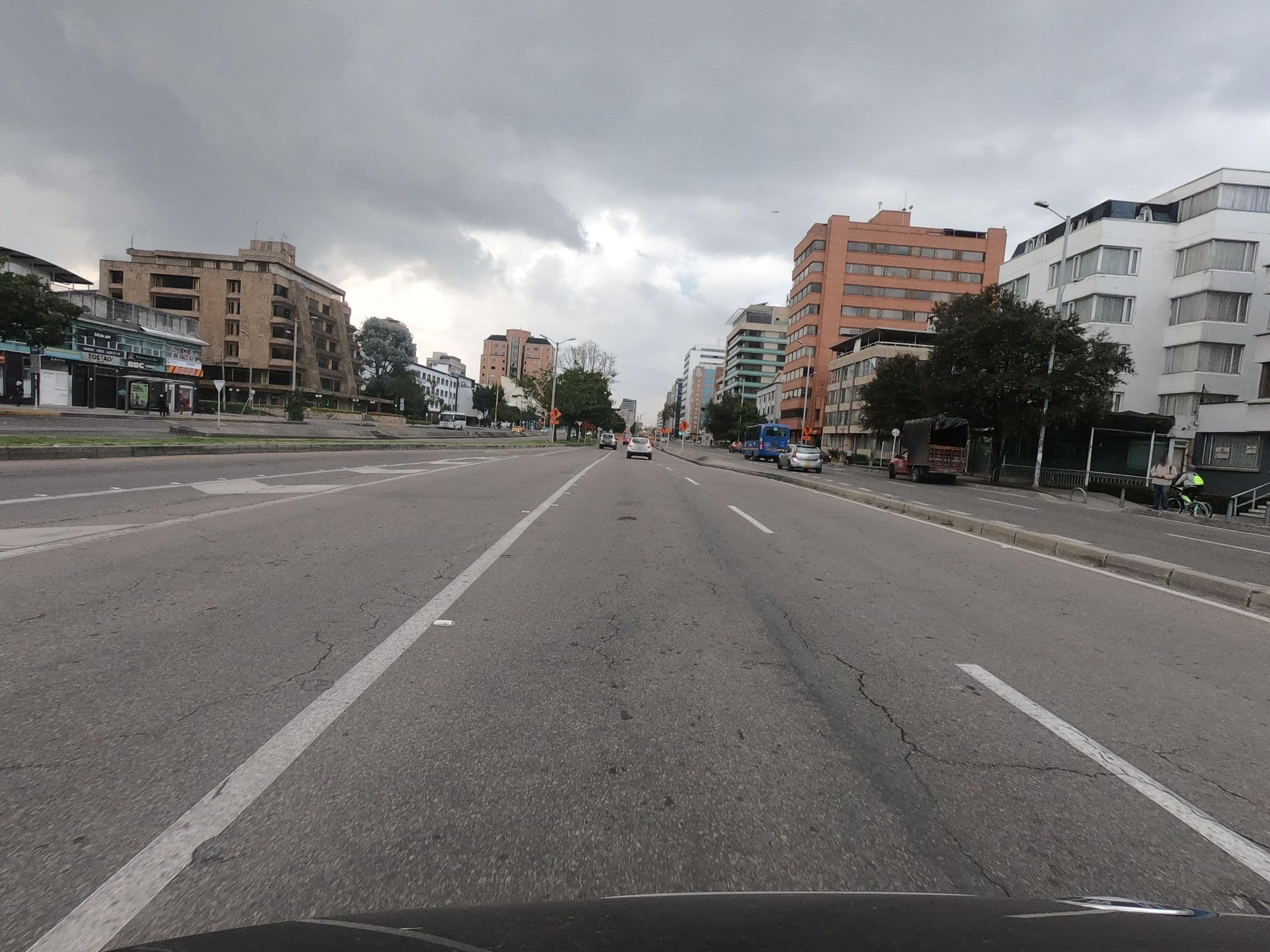 Street view near Hotel Beldevere, Barrio San Luis — © angoca (CC BY-SA · Mapillary)