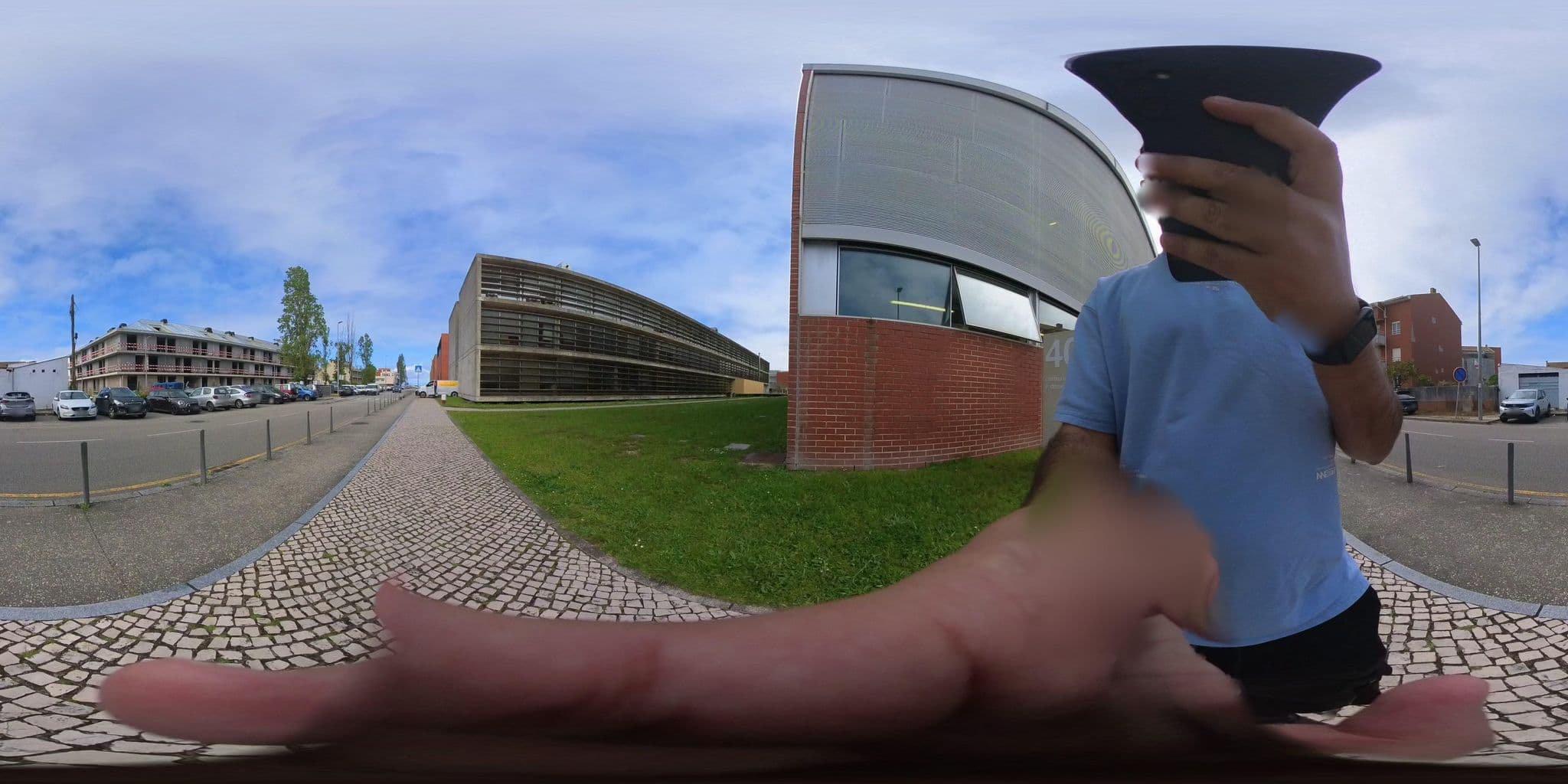 Street view near Hotel Spa Santa Pega, Aradas — © dangomezm (CC BY-SA · Mapillary)