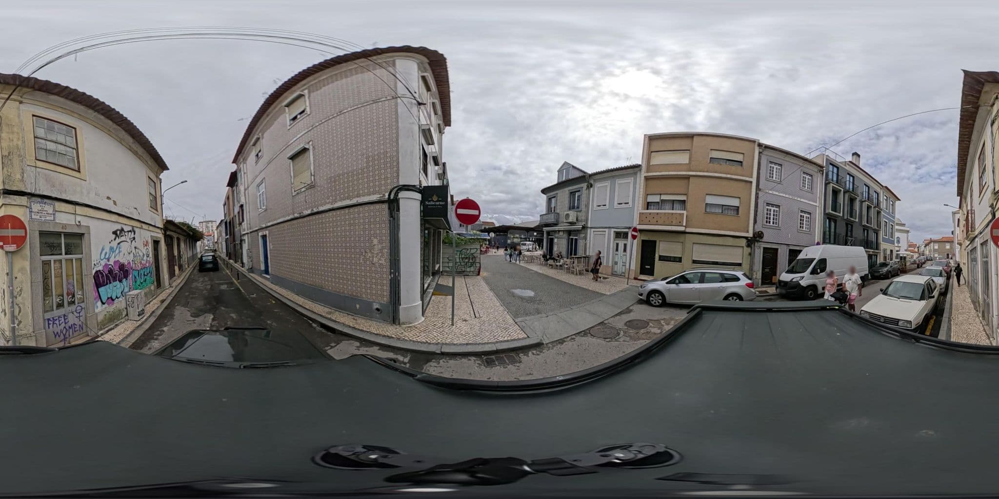Street view near Inn Apartments, Aveiro — © jneiva (CC BY-SA · Mapillary)