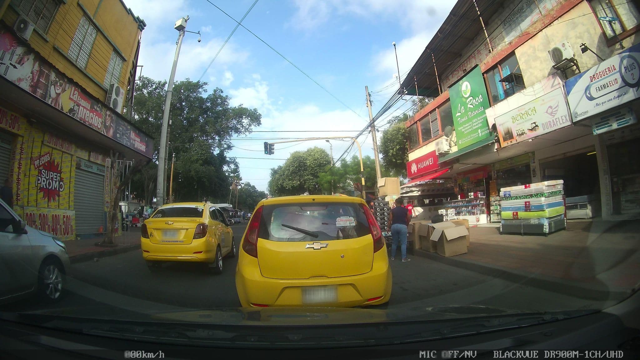 Street view near Atlantis Hotel, Cúcuta