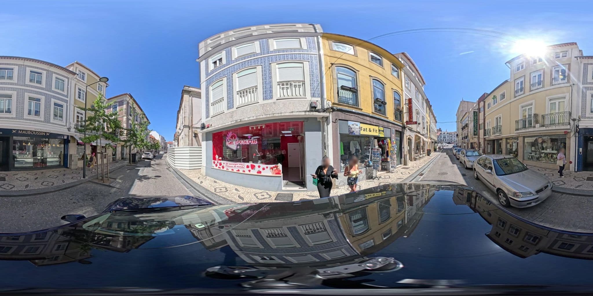 Street view near Aveiro City Lodge, Aveiro — © jneiva (CC BY-SA · Mapillary)