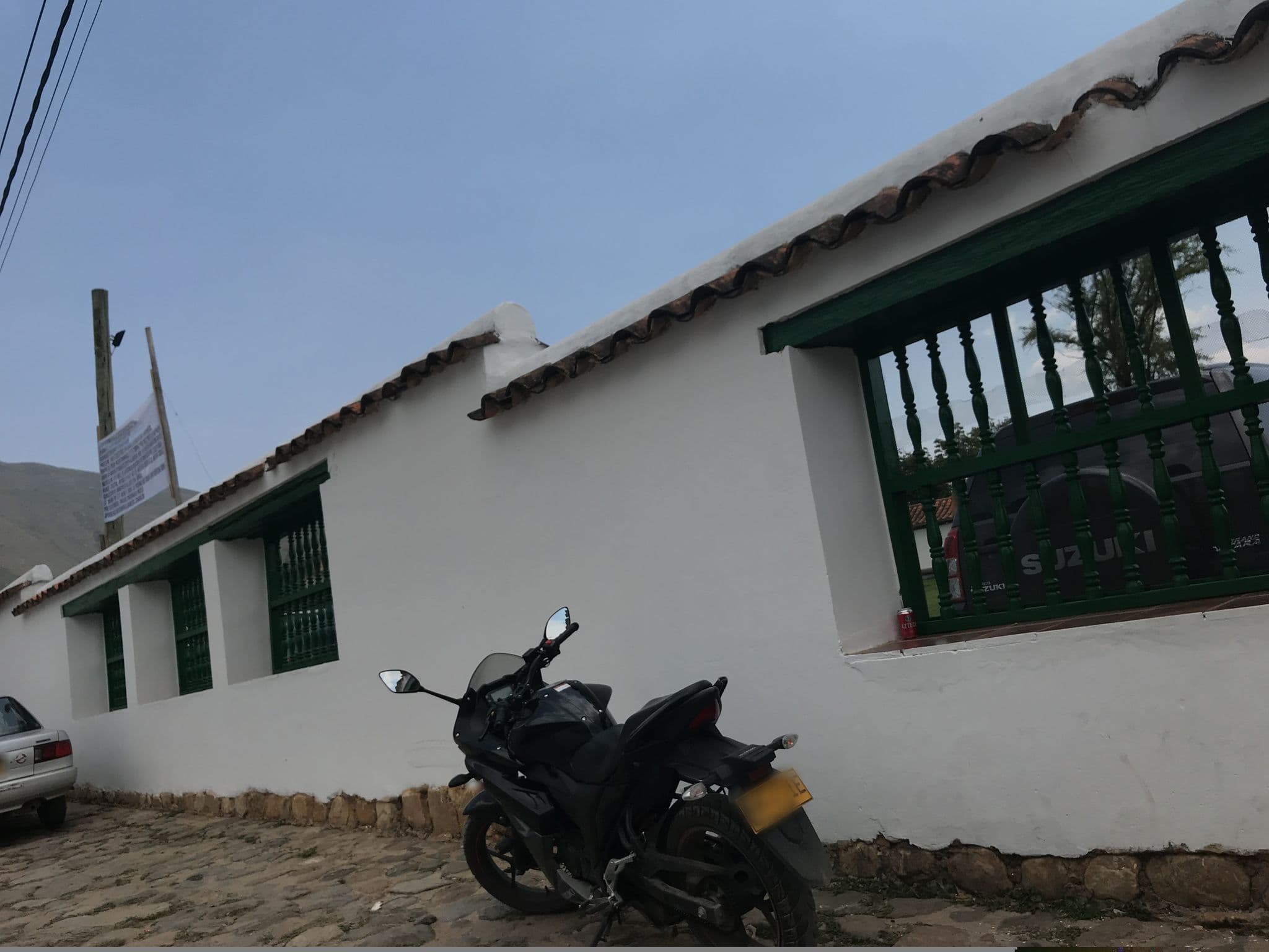 Street view near Hostal Villa Real, Villa de Leyva — © ejegg (CC BY-SA · Mapillary)