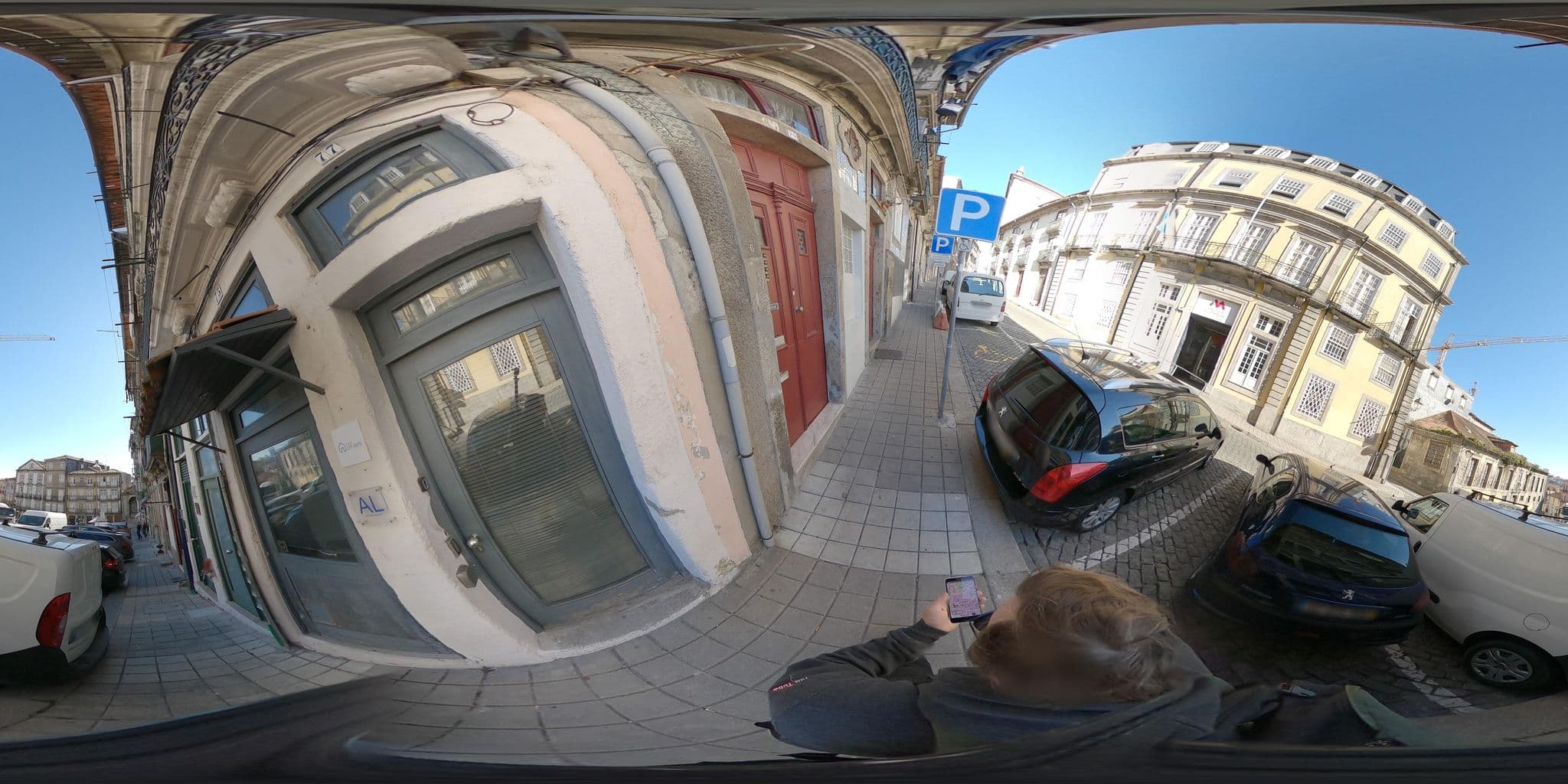 Street view near Oporto Invite - Taipas, Porto — © skfd (CC BY-SA · Mapillary)