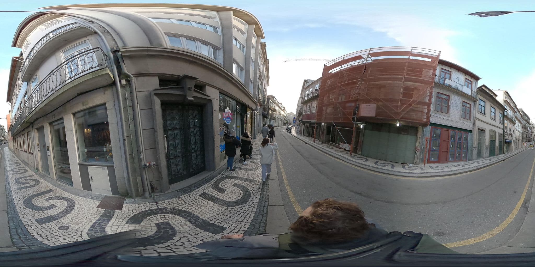 Street view near Jardim Da Batalha, Porto — © skfd (CC BY-SA · Mapillary)