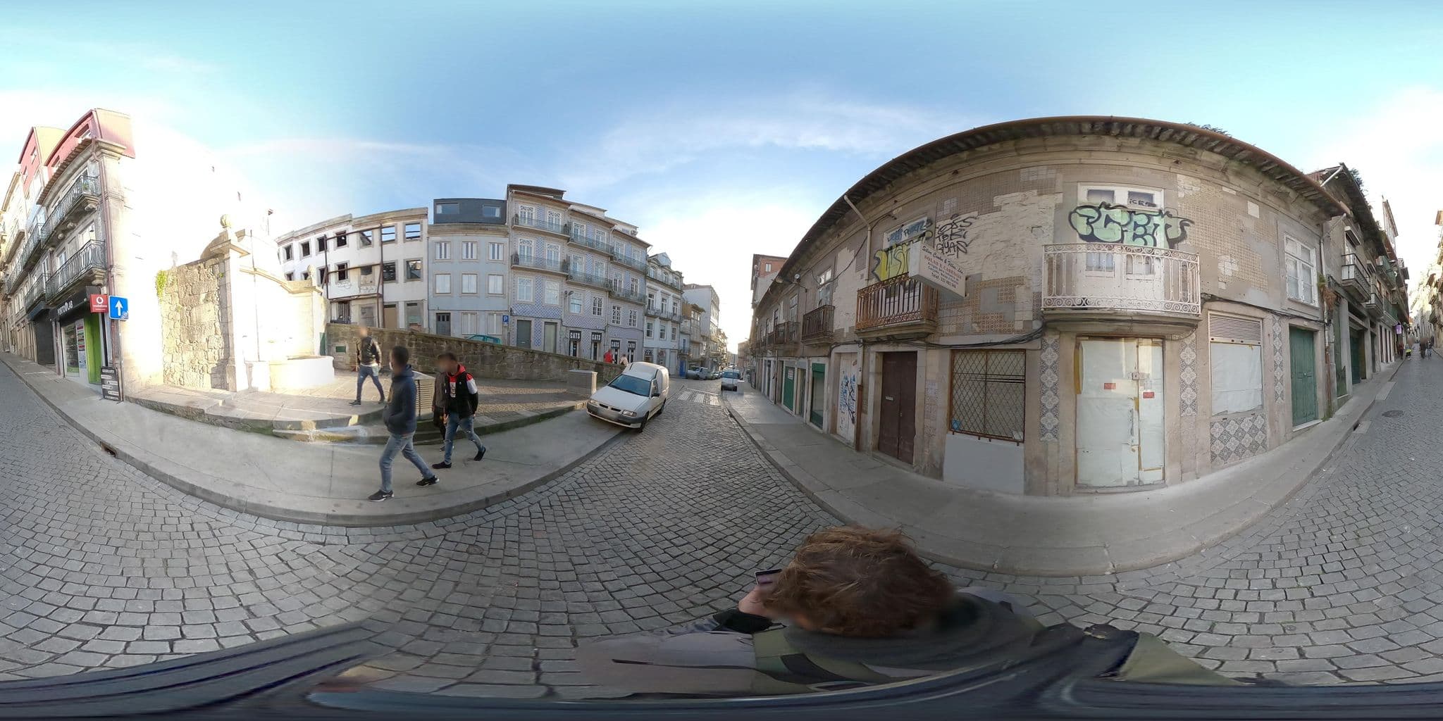 Street view near Tattva Design Hostel, Porto — © skfd (CC BY-SA · Mapillary)