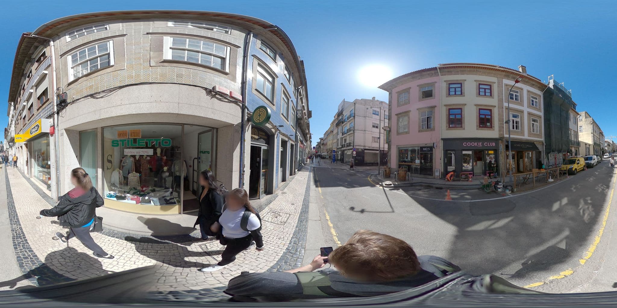 Street view near Capim Dourado Apartments Cedofeita, Porto — © skfd (CC BY-SA · Mapillary)