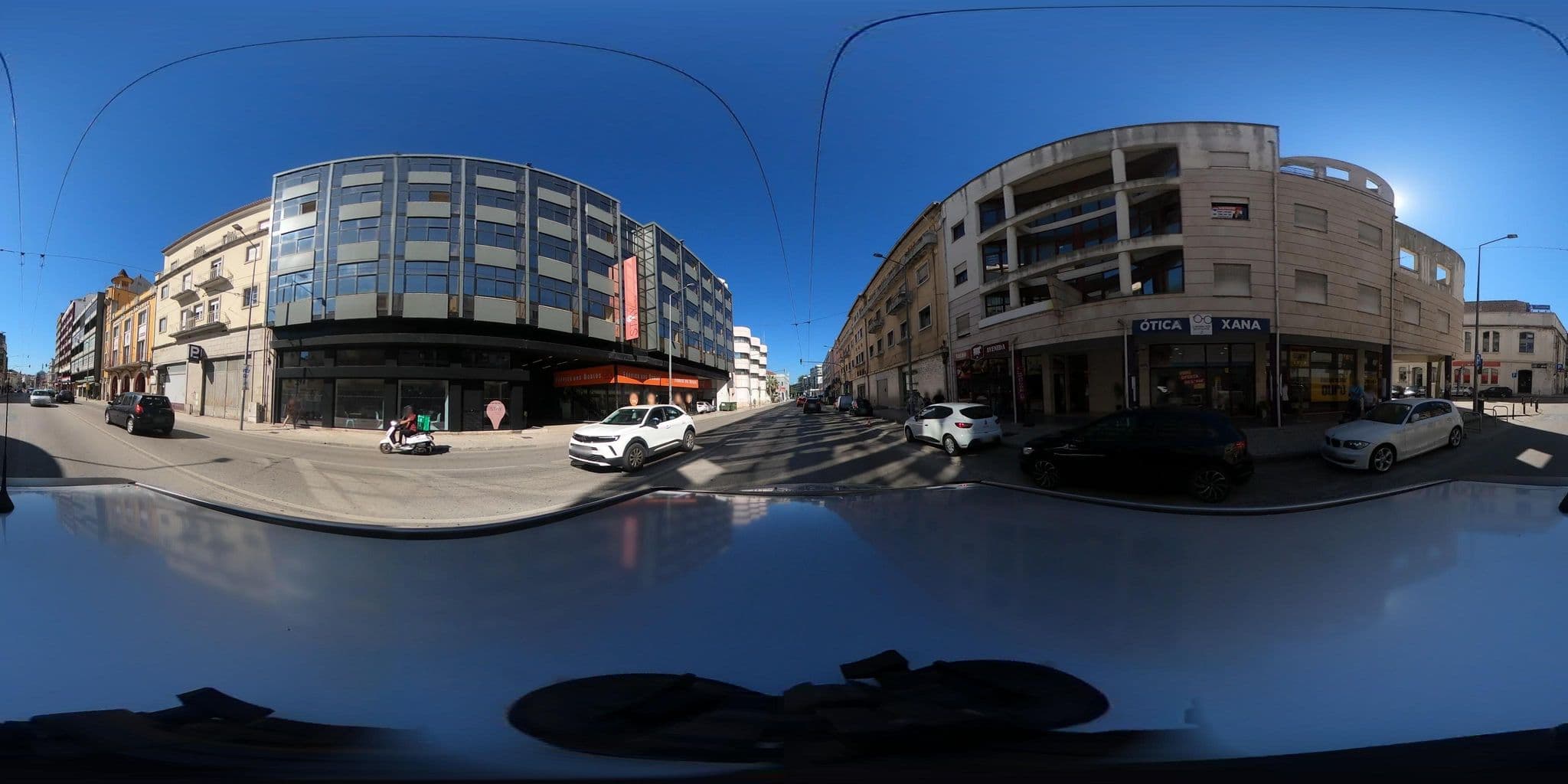 Street view near Stay Hotel, Coimbra — © waldyrious (CC BY-SA · Mapillary)