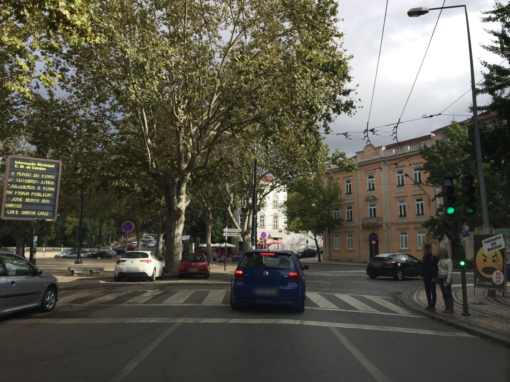 Street view near Casa da Praça Square Suites, Coimbra — © ptmap (CC BY-SA · Mapillary)