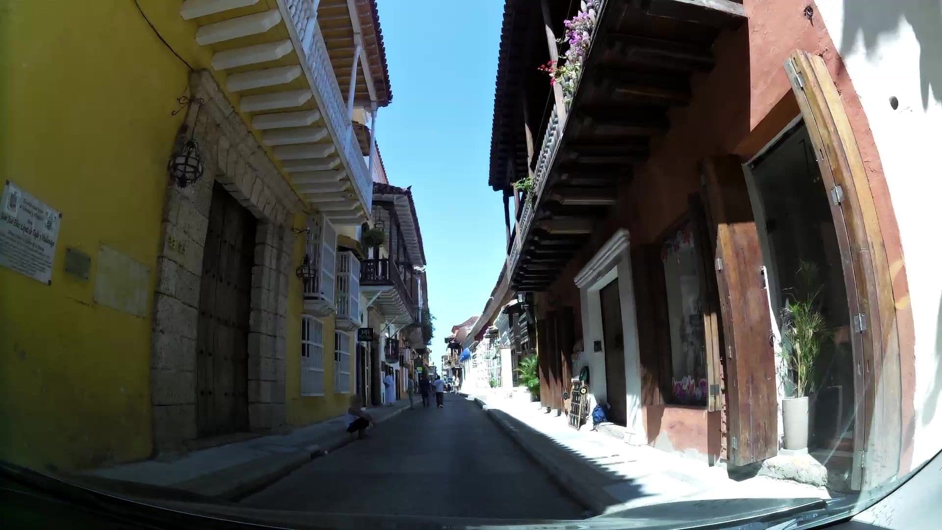 Street view near Hostal Santo Domingo, Cartagena — © kaartcam (CC BY-SA · Mapillary)