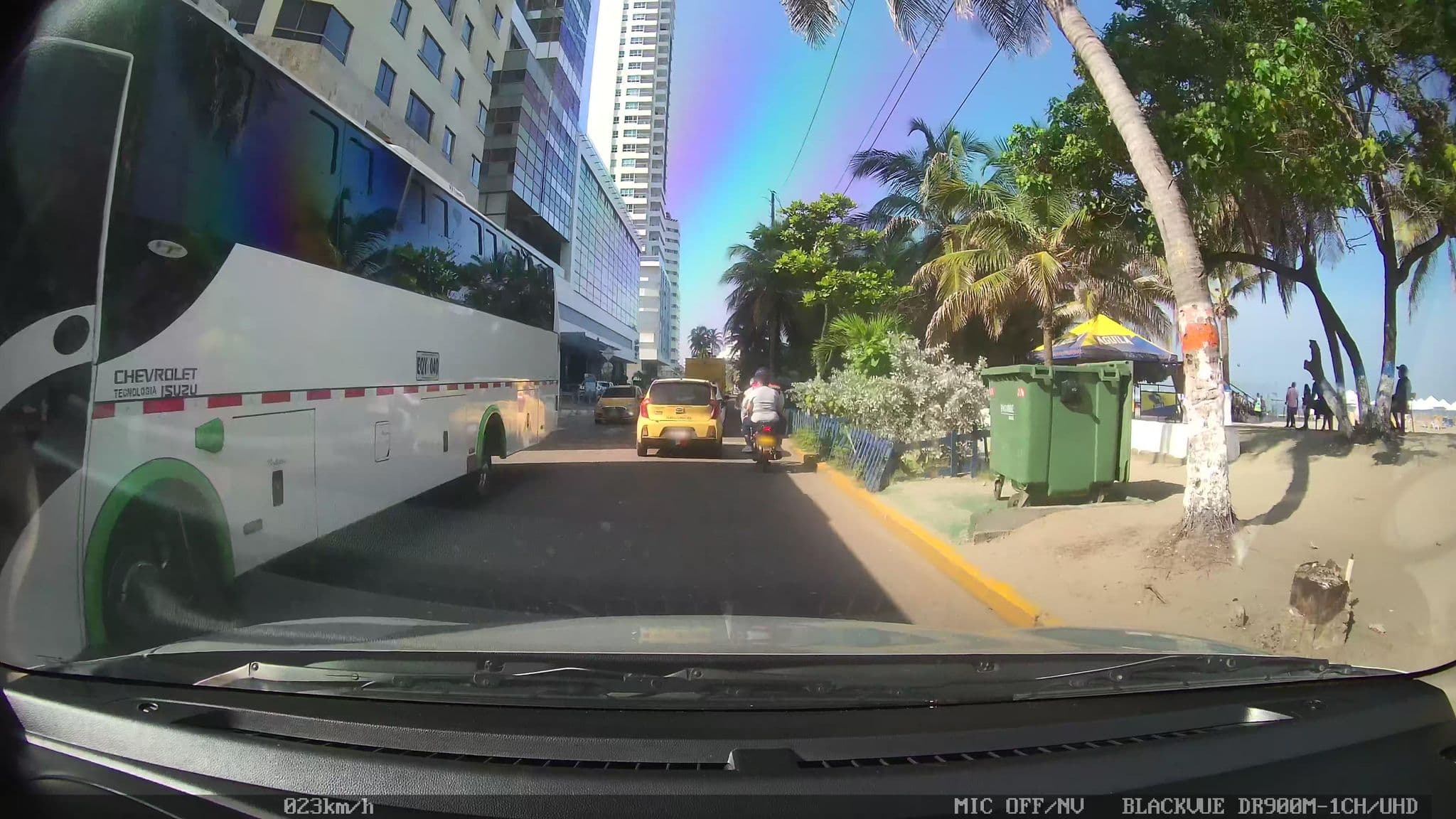 Street view near Hotel Regatta Cartagena, Cartagena