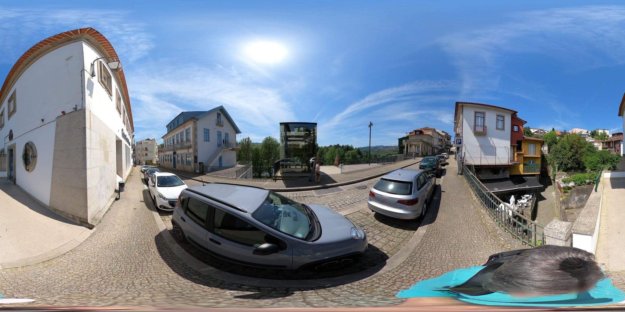 Street view near Albergaria Dona Margarita, Amarante — © sanjorgepinho (CC BY-SA · Mapillary)