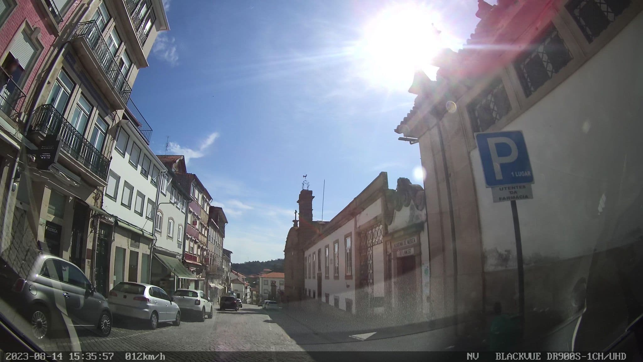 Street view near Muralha charm house, Lamego — © sanjorgepinho (CC BY-SA · Mapillary)