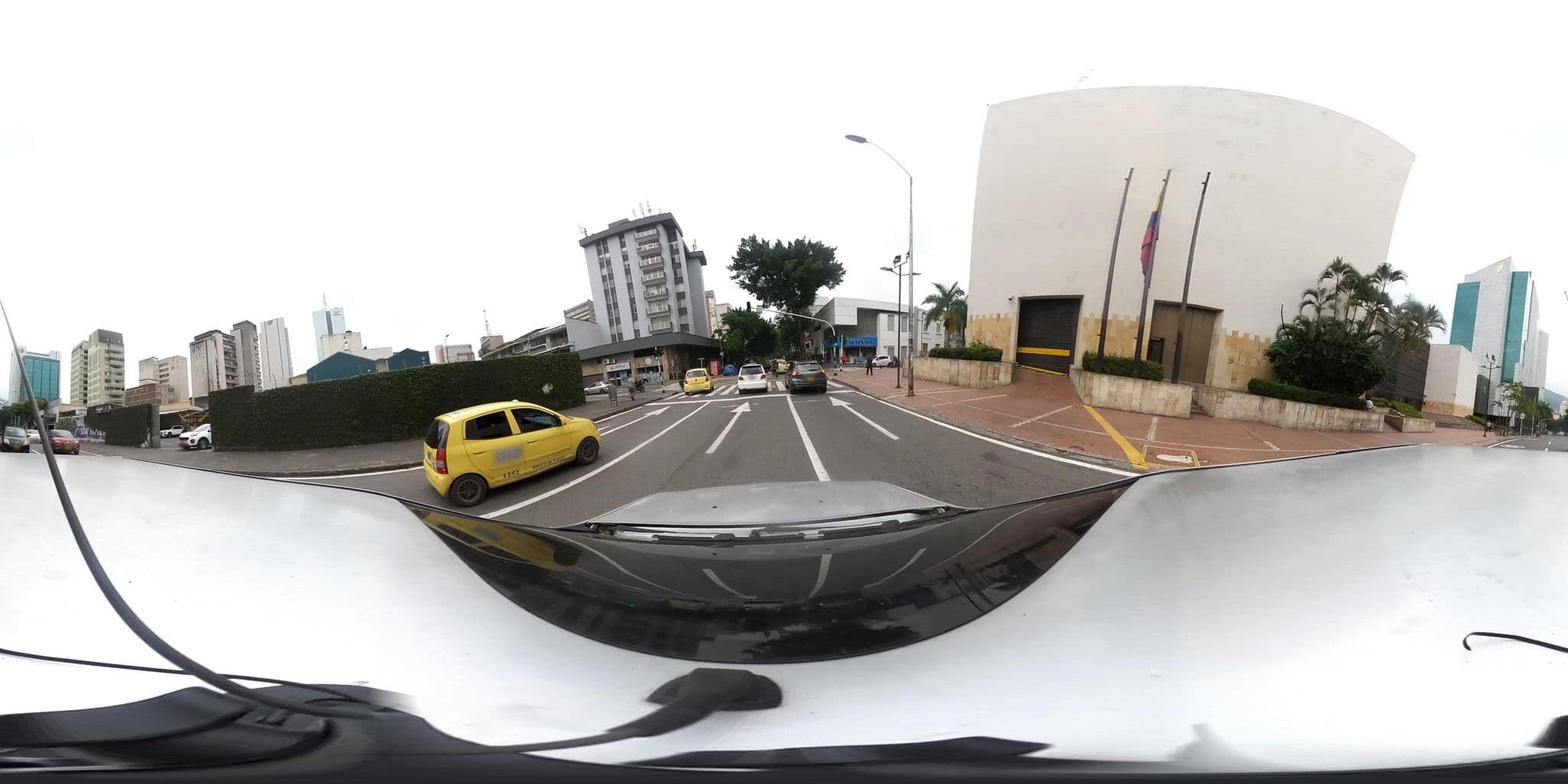 Street view near Hotel Mudéjar, Cali