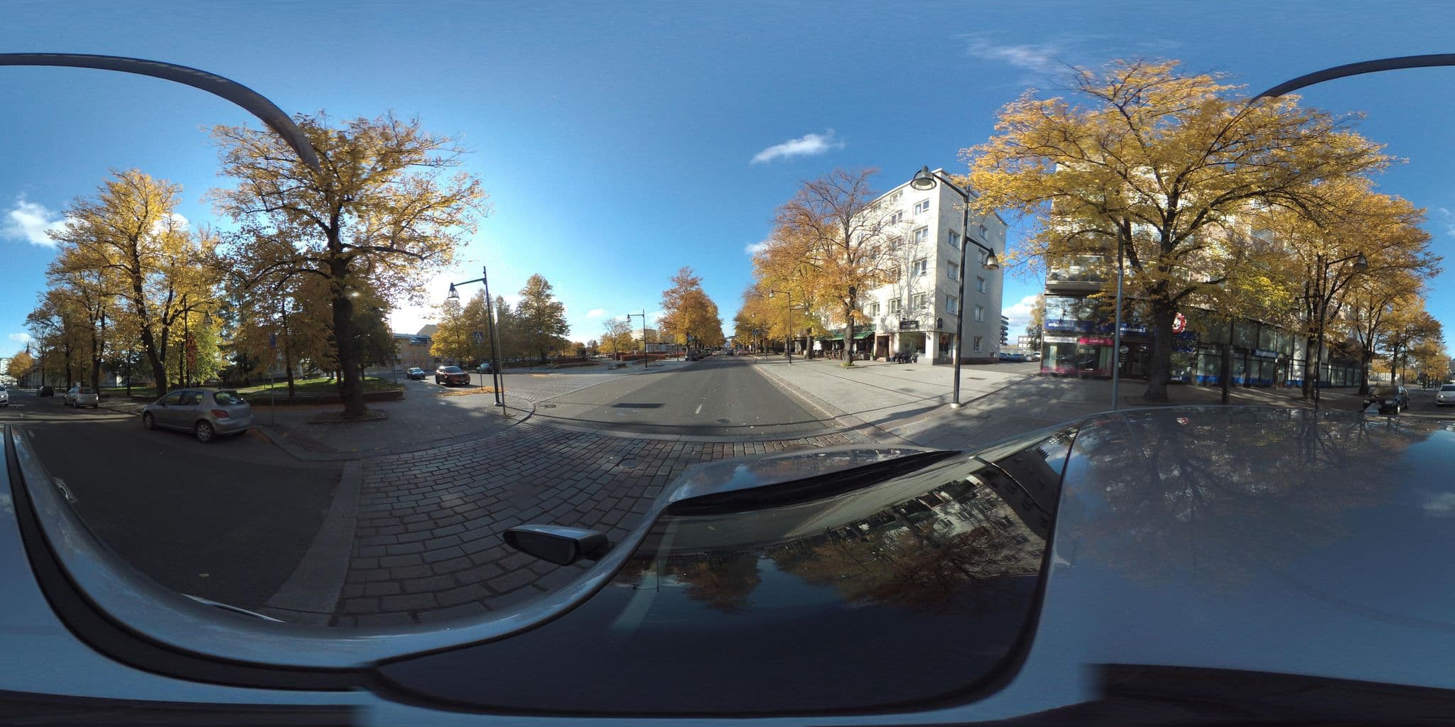 Street view near Linnanpiha Bed & Breakfast, Rauma — © kino (CC BY-SA · Mapillary)