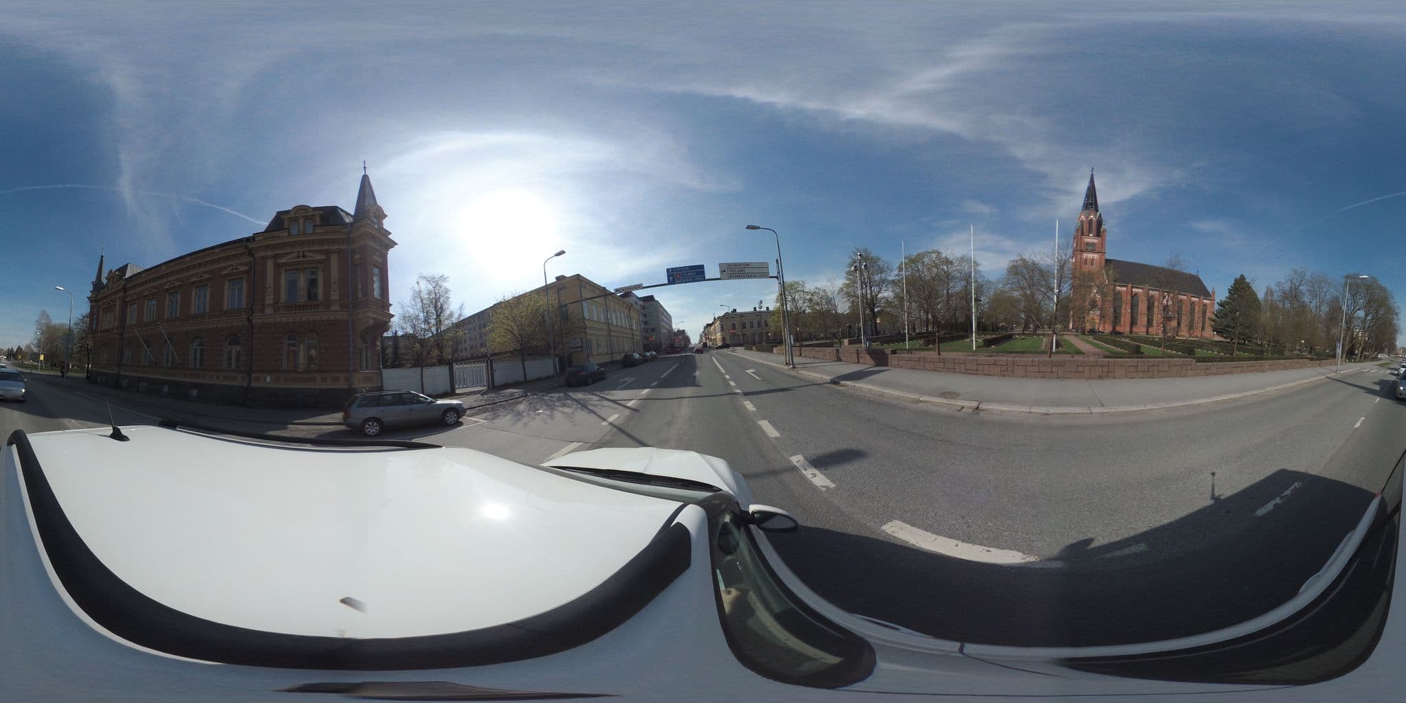 Street view near Jeju Aerospace Hotel, Pori — © tiinasitowise (CC BY-SA · Mapillary)
