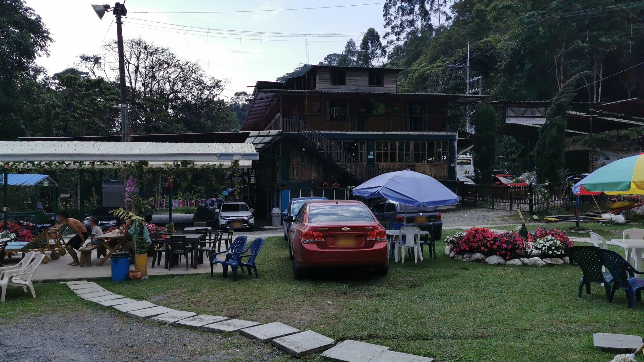 Street view near Cabañas JC, Santa Rosa de Cabal — © yoagonfe (CC BY-SA · Mapillary)