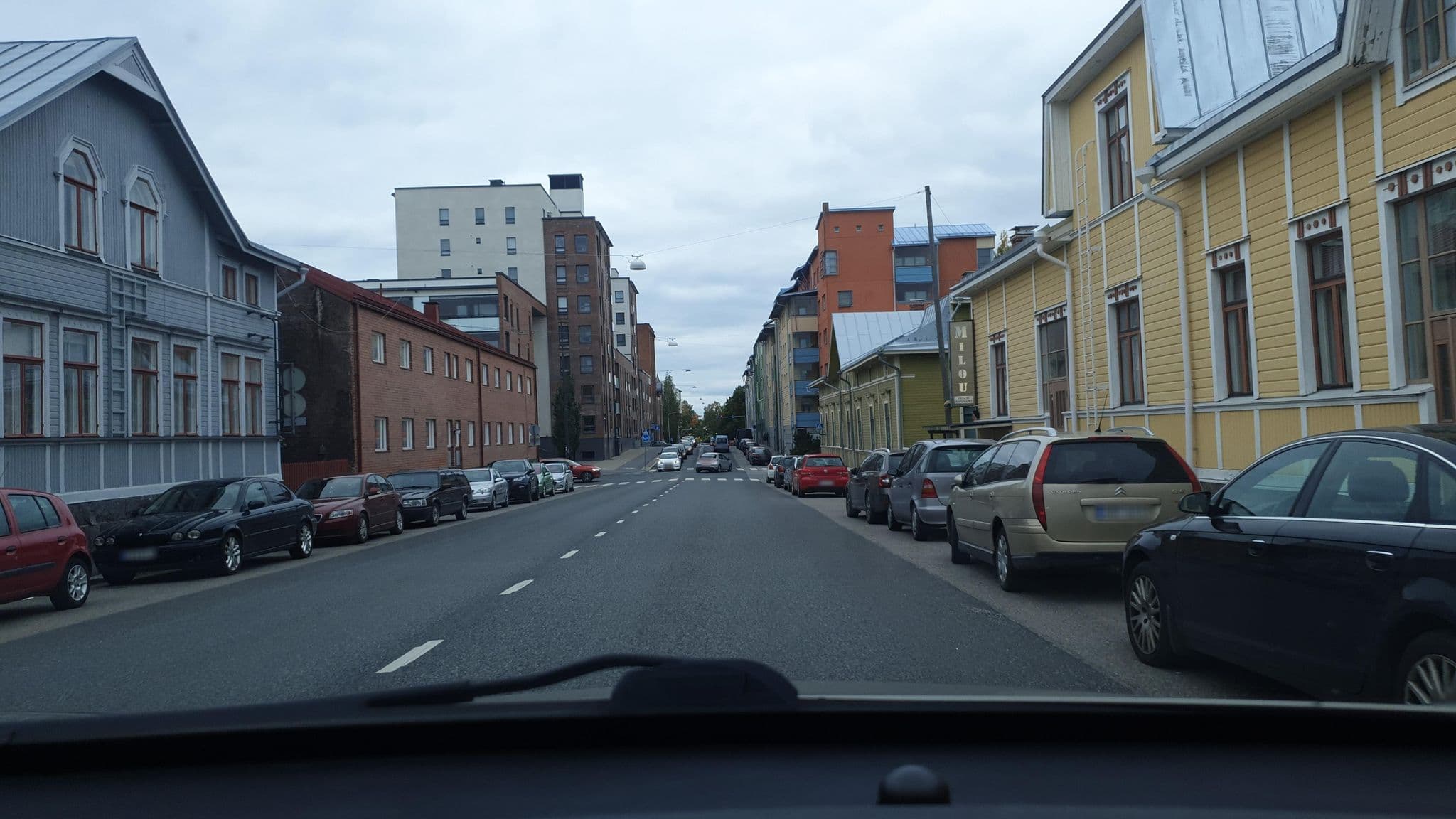Street view near Residence Kappsäcken, Vaasa — © lansion (CC BY-SA · Mapillary)