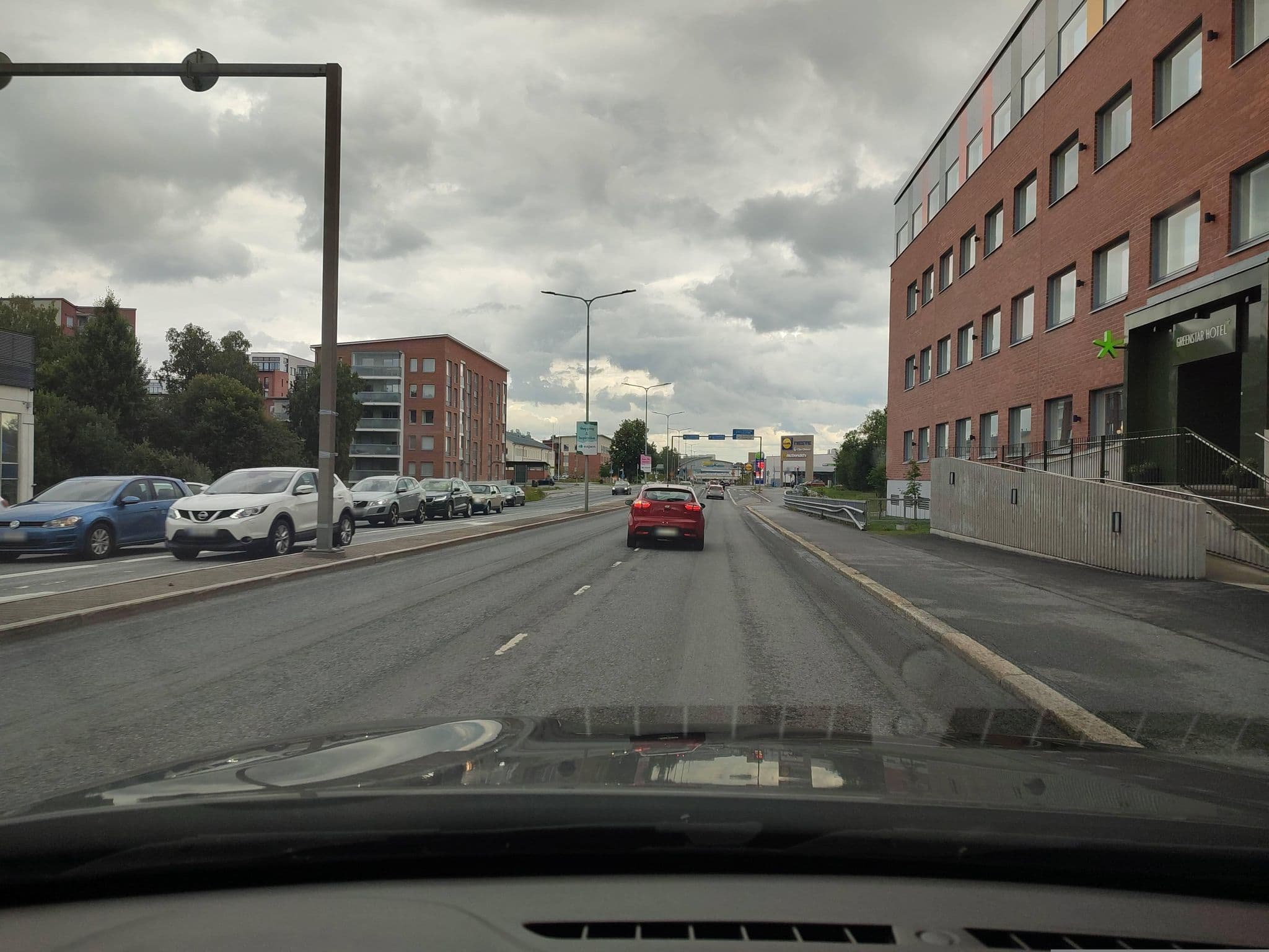 Street view near Green Star Hotel, Vaasa — © masterofnoroad (CC BY-SA · Mapillary)