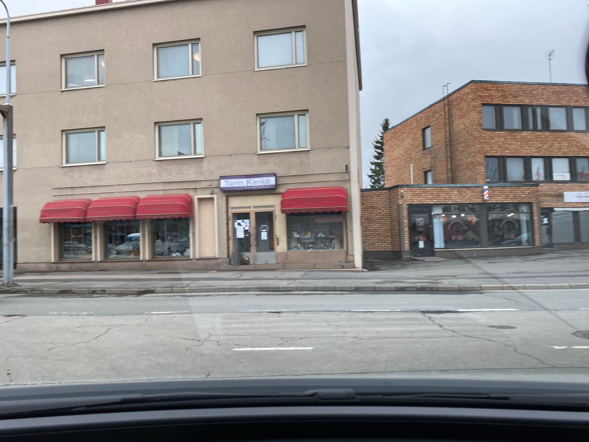 Street view near Huittisten Seurahuone, Huittinen — © tniemine (CC BY-SA · Mapillary)