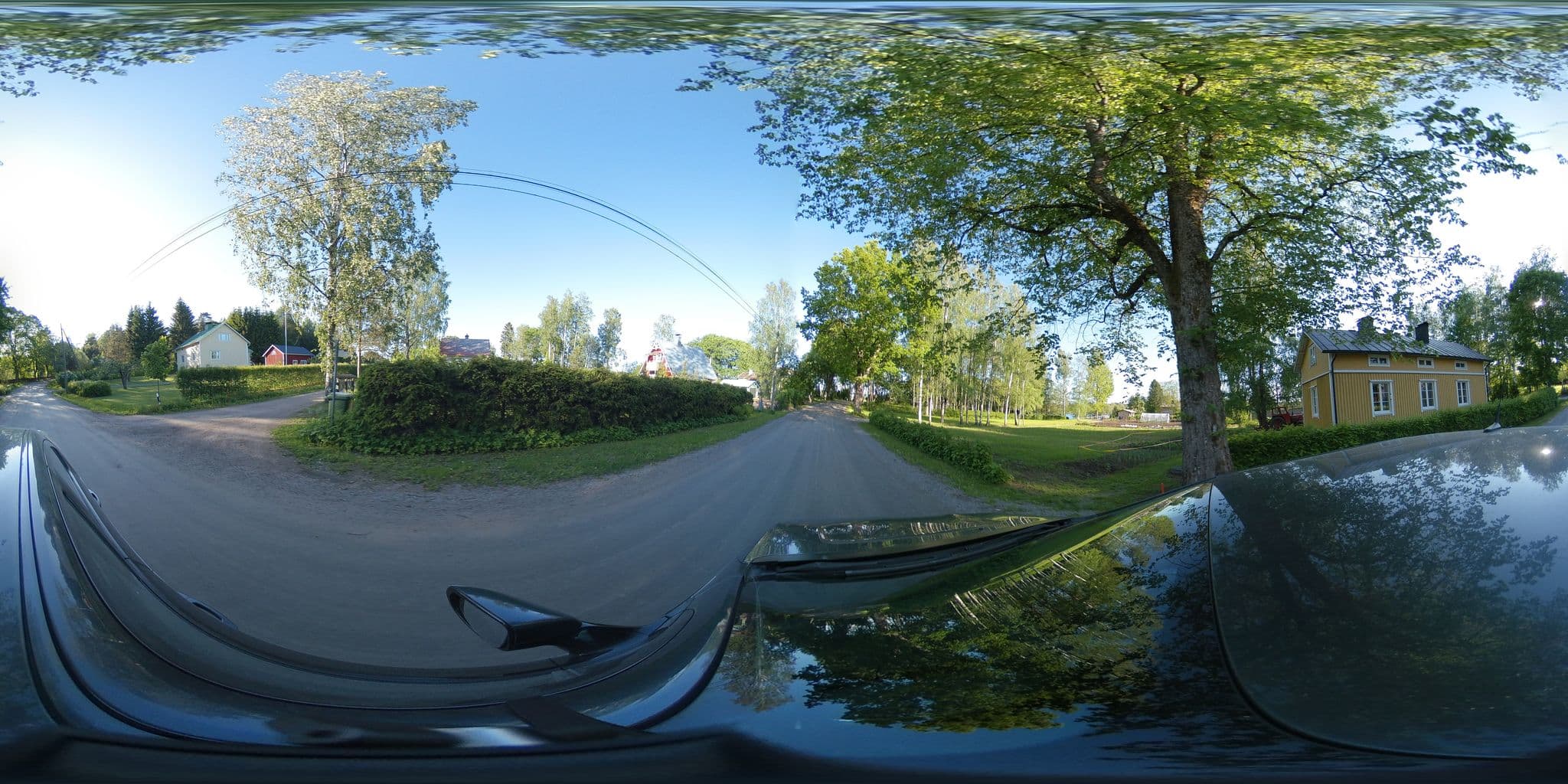 Street view near Lönnhammarin kylä, Karjalohja — © kino (CC BY-SA · Mapillary)