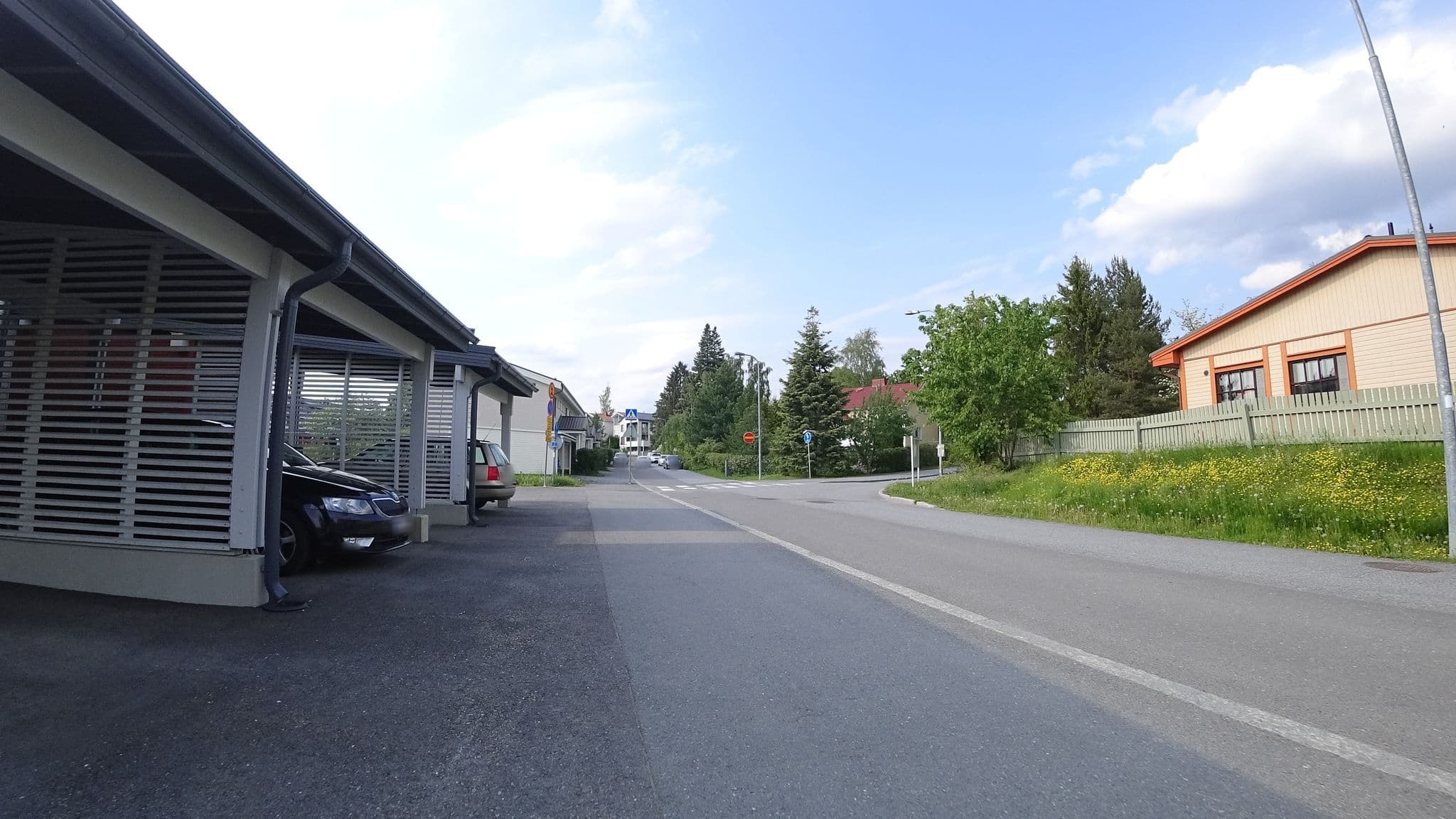Street view near Peltosen jättisänky , Hyhky — © ernoma (CC BY-SA · Mapillary)