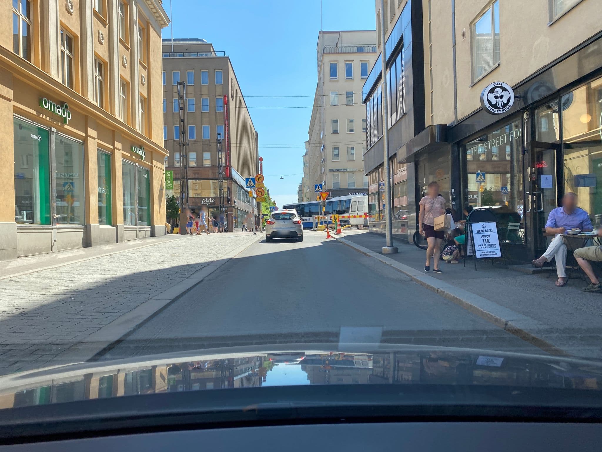Street view near Finn Apartments, Kyttälä — © tniemine (CC BY-SA · Mapillary)