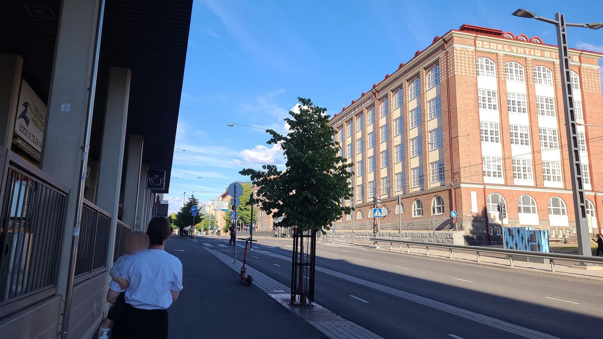 Street view near Hotel Viktoria Tampere, Tammela B — © jopparn (CC BY-SA · Mapillary)