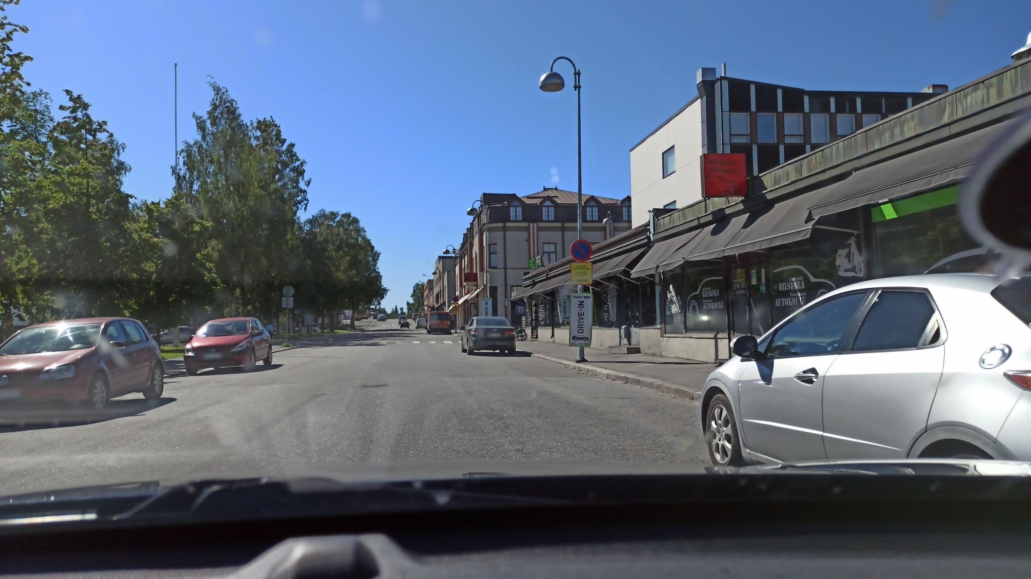 Street view near Hotskun Kylpyamme, Jakobstad — © Larma (CC BY-SA · Mapillary)