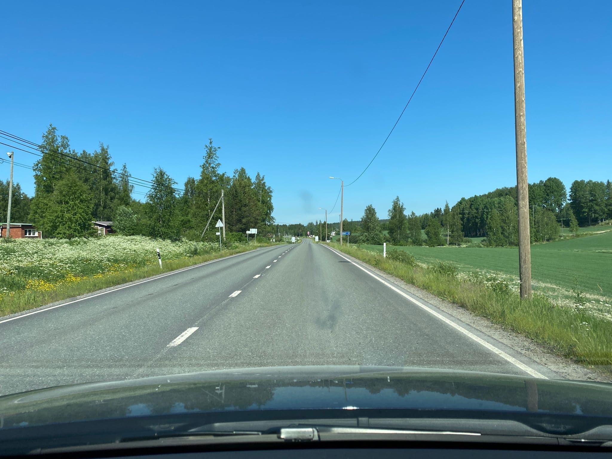 Street view near Finnhostell Haapamäki, Virrat — © tniemine (CC BY-SA · Mapillary)